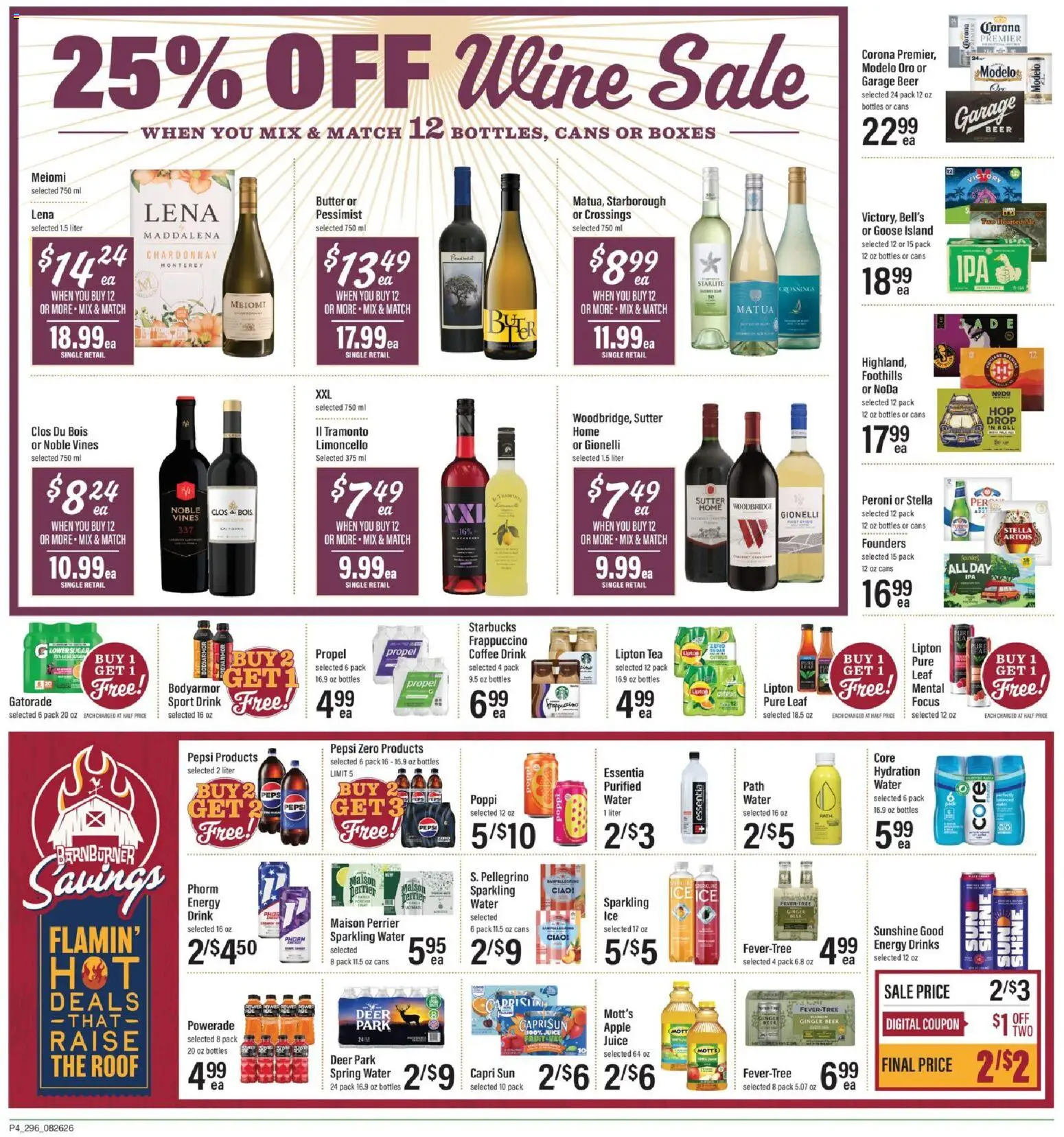 Lowes Foods Weekly Ad - SC - valid from 08/26/2026 | Page: 5 | Products: Butter, Juice, Sugar, Goose