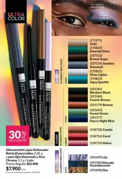 Vista previa Catálogo AVON Campaña 5/2026 válido desde el 01.05.2026 | Página: 17 | Productos: Mate, Delineador