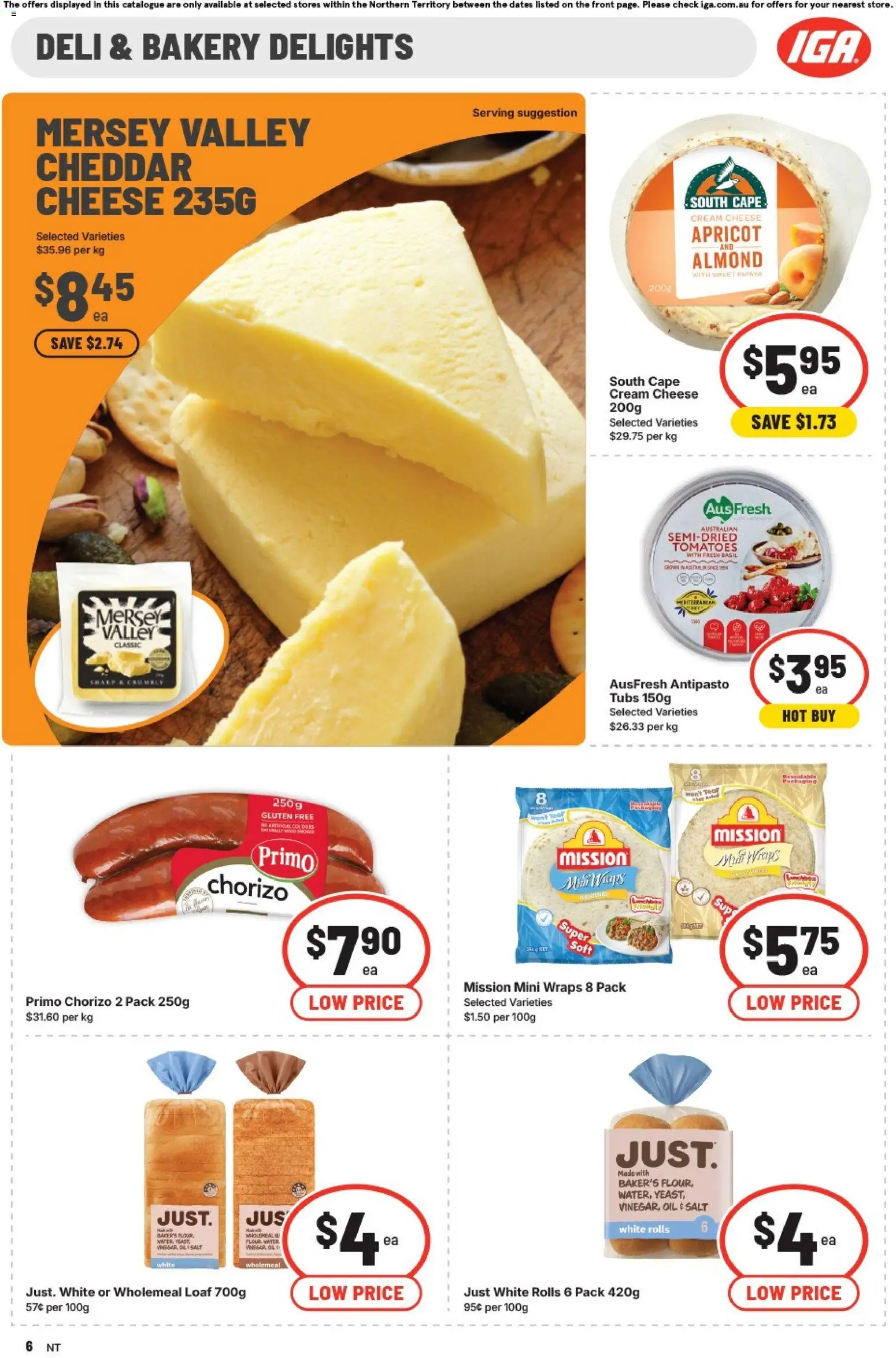 IGA catalogue - valid from 02/09/2026 | Page: 7 | Products: Tomatoes, Water, Salt, Bakery