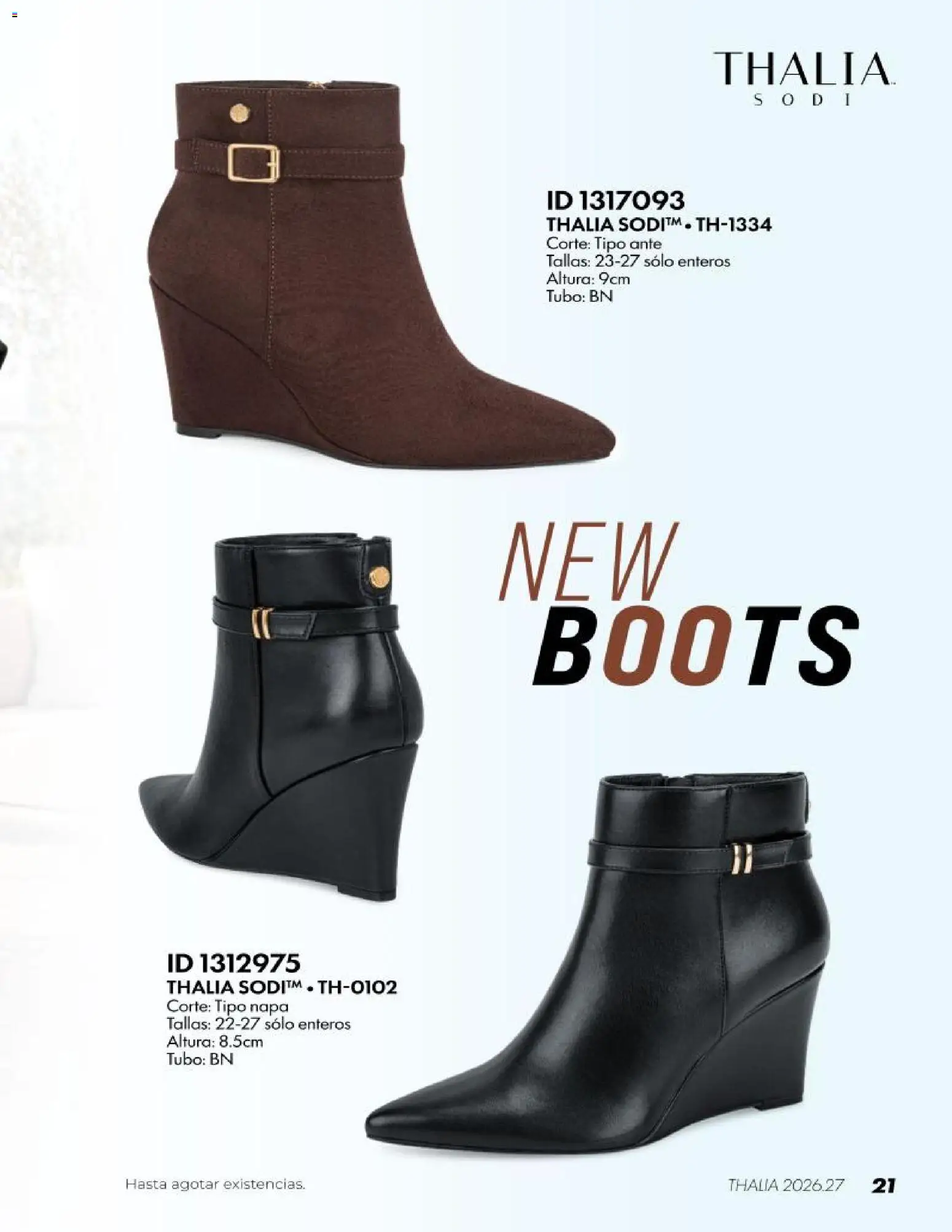 Nuevas ofertas de Price Shoes válidas en toda la República Mexicana desde el 20/10/2026. ¡Encuentra las mejores ofertas en Price Shoes catálogo Thalia! | Página: 21