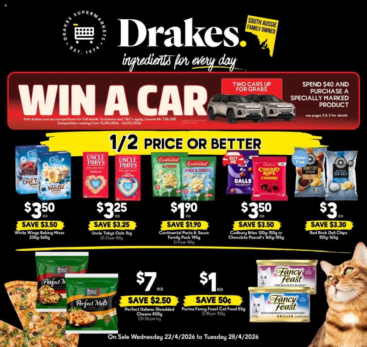 Drakes catalogue - valid from 22.04.2026 | Page: 20 | Products: Milk, Honey, Sauce, Salt