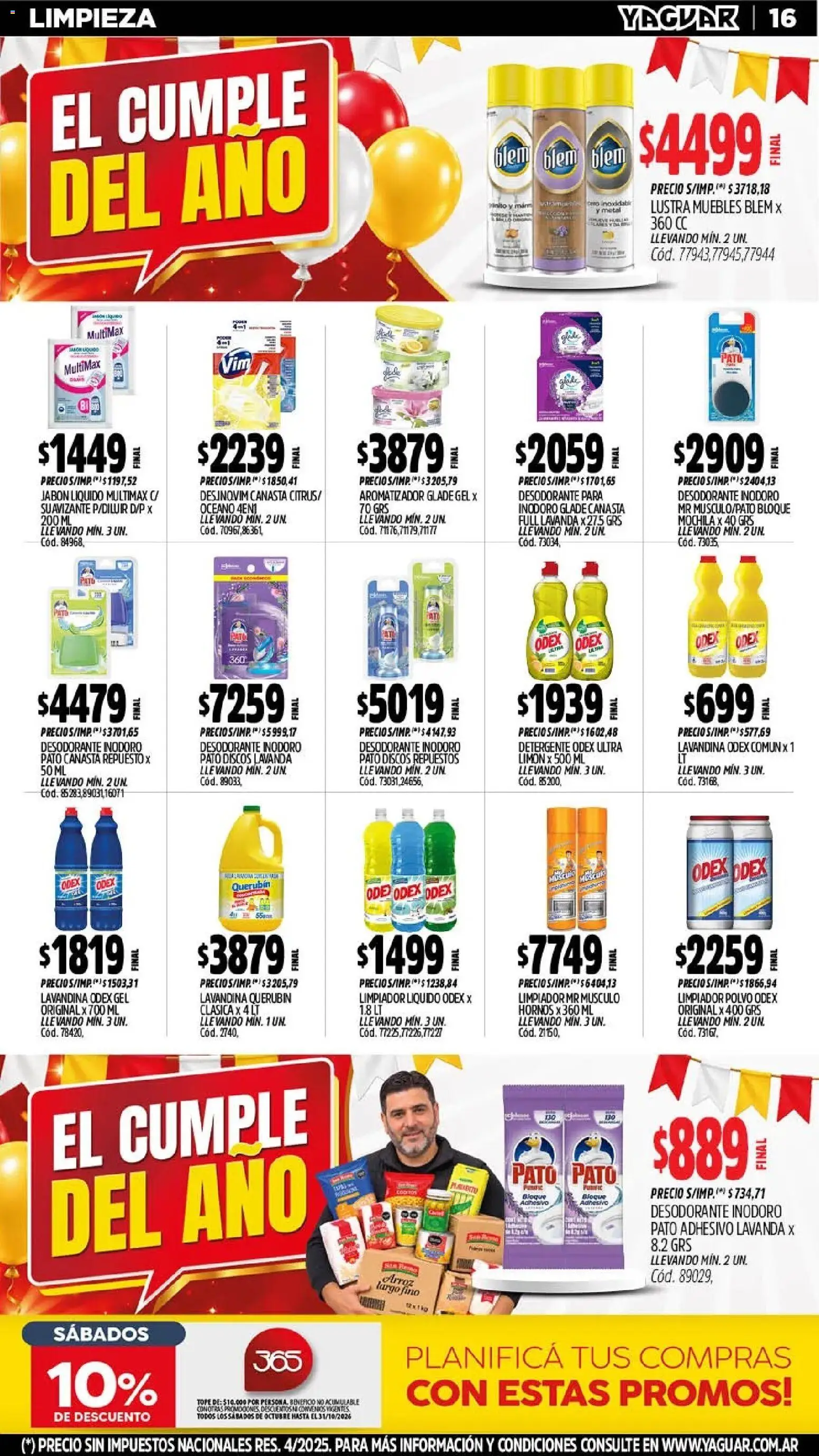 Yaguar - Oferta Semanal Neuquen │ válido desde el 26/10/2026 | Página: 18
