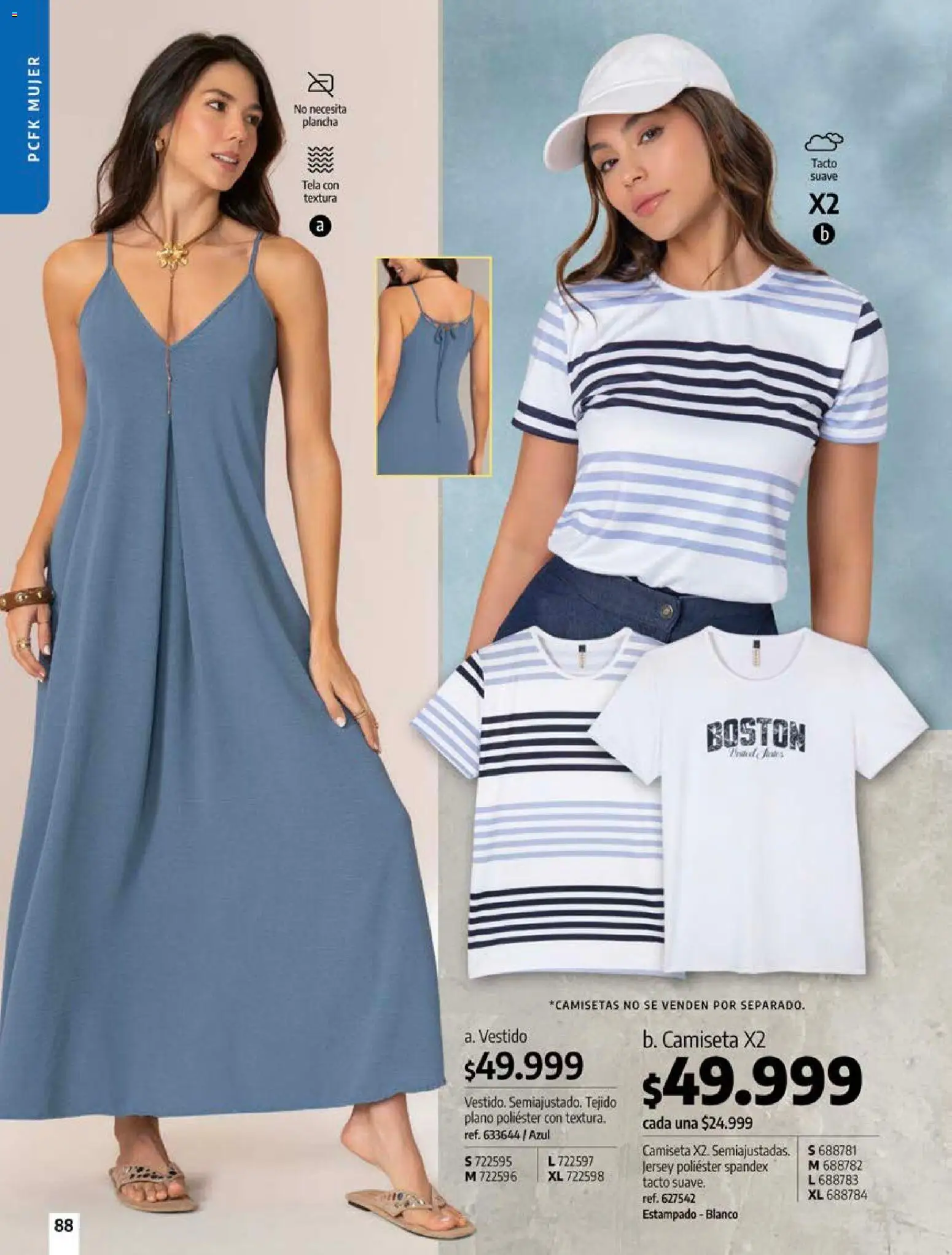 Pacifika revista - valida desde el 18/10/2026 | Página: 88 | Productos: Plancha, Camiseta, Vestido