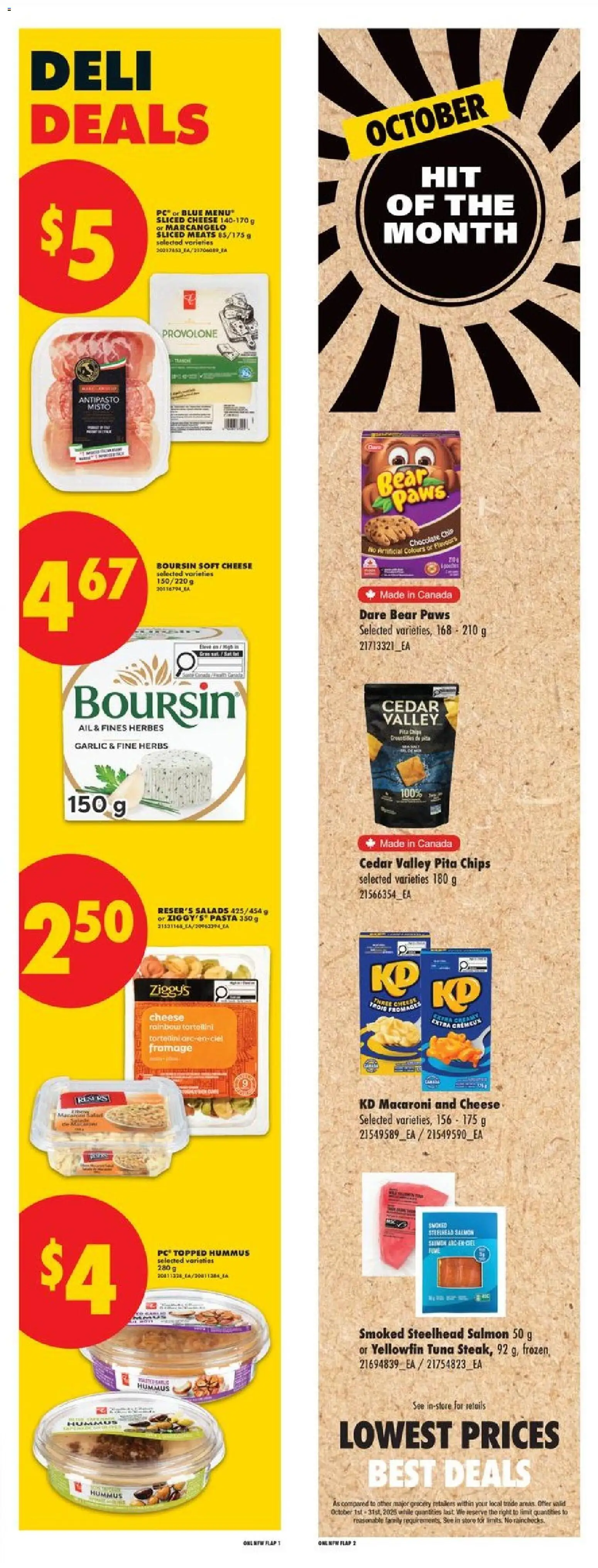No Frills flyer valid from Oct 8, 2026 | Page: 6