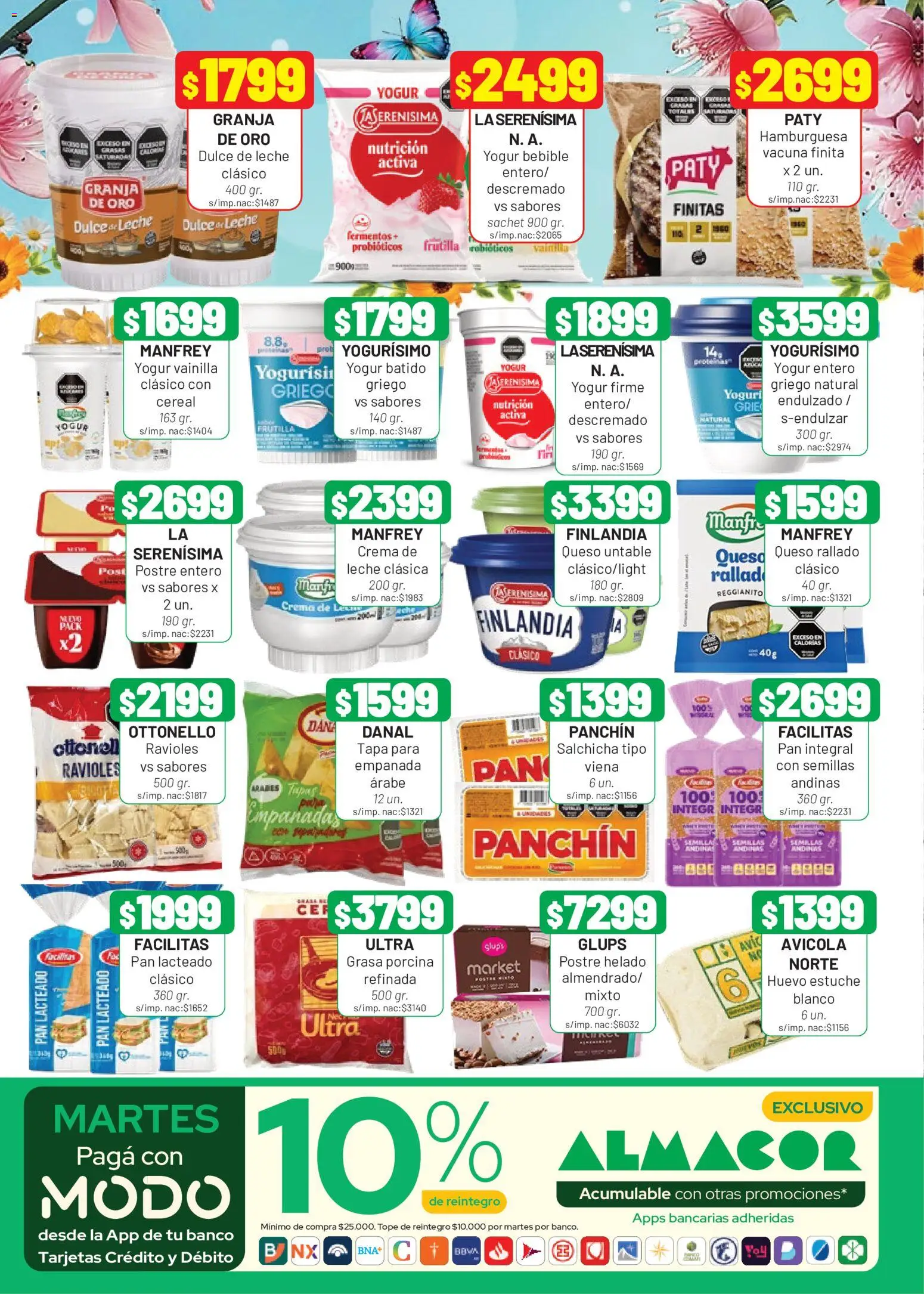 Almacor catálogo │ válido desde el 24/09/2026 | Página: 2 | Productos: Helado, Untable, Leche, Estuche