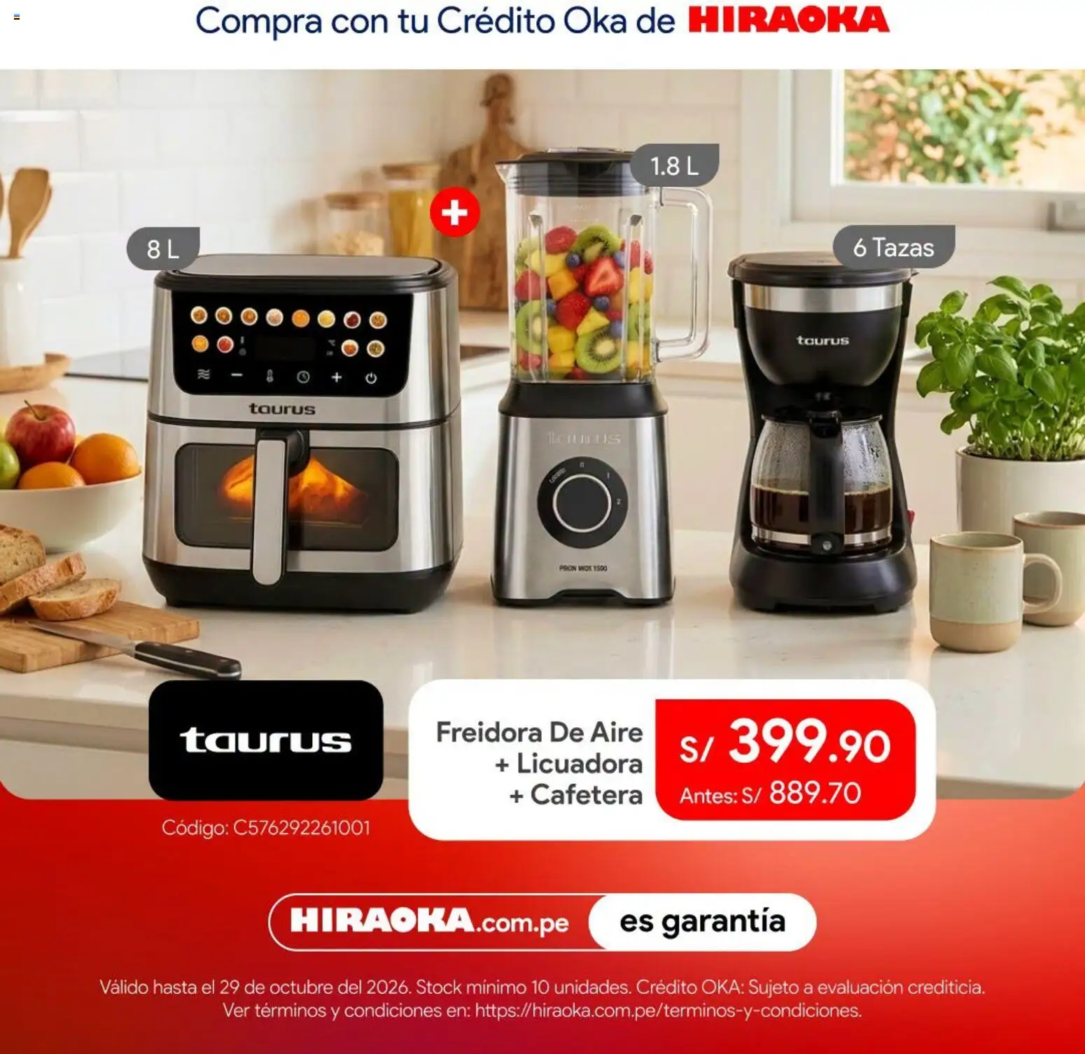 Catálogo Hiraoka válido desde 28/10/2026 | Página: 6