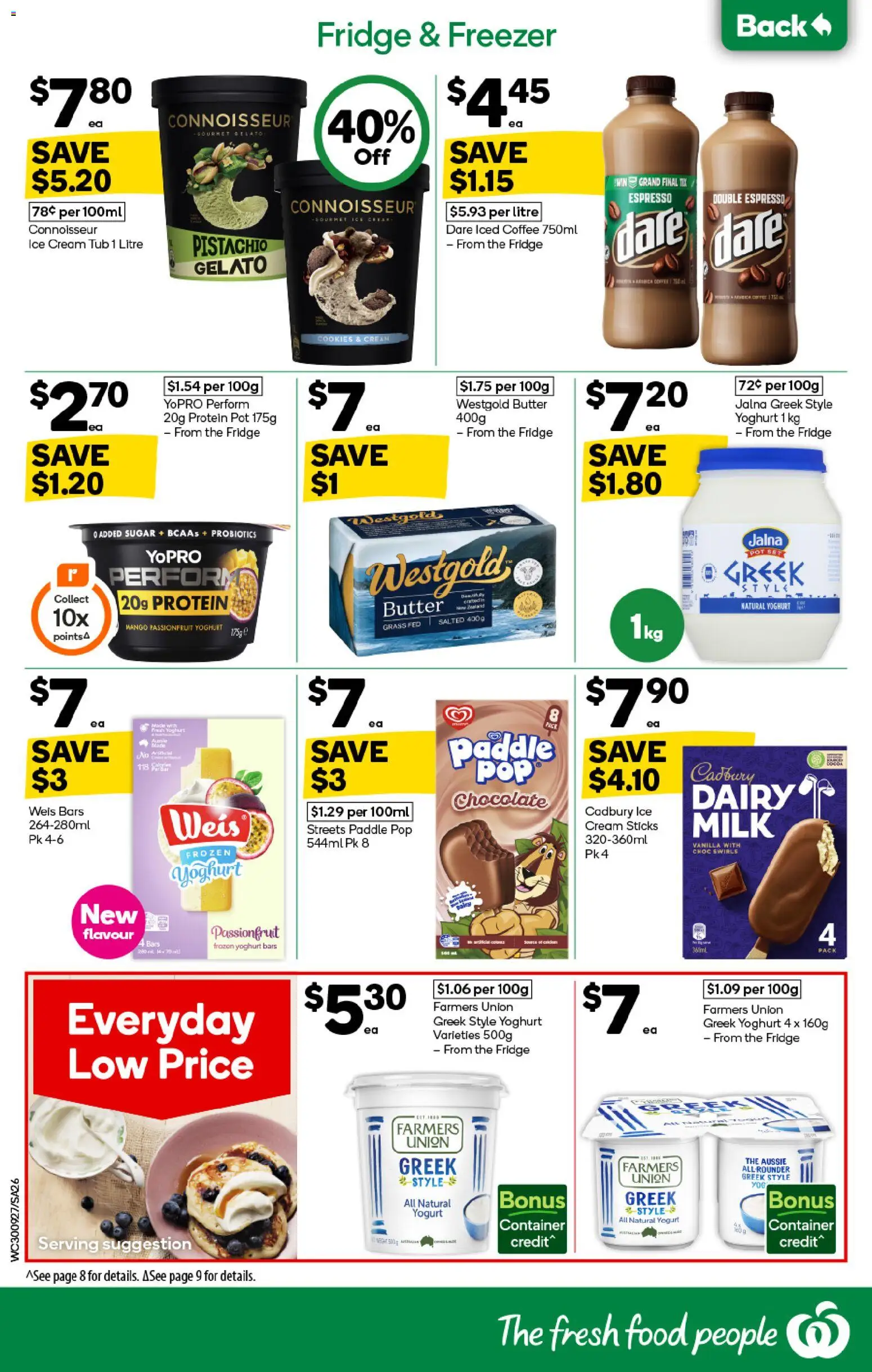 Woolworths catalogue - valid from 30/09/2026 | Page: 22 | Products: Grass, Yoghurt, Passionfruit, Mango