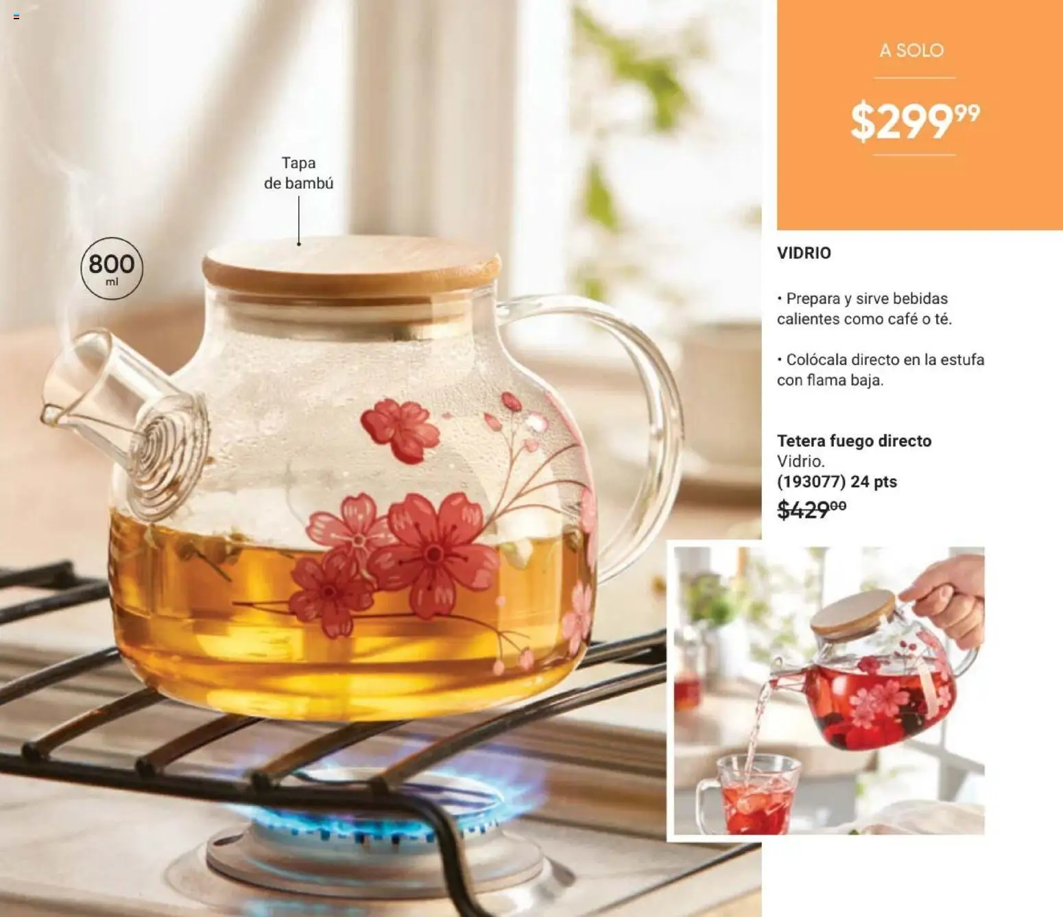 Nuevas ofertas de AVON válidas en toda la República Mexicana desde el 11/09/2026. ¡Encuentra las mejores ofertas en AVON Casa & Estilo 14 2026! | Página: 27 | Productos: Café, Tetera, Bebidas