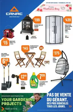 Preview of Canac weekly flyer from shop Canac valid from 07.05.2026