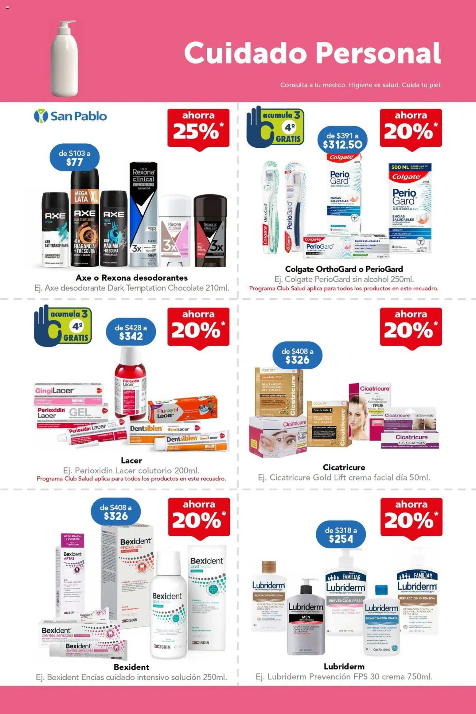 Nuevas ofertas de Farmacia San Pablo válidas en toda la República Mexicana desde el 11/10/2026. ¡Encuentra las mejores ofertas en Farmacia San Pablo catálogo! | Página: 7