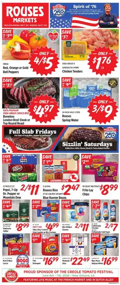Preview of Rouses weekly ads valid from 03.06.2026