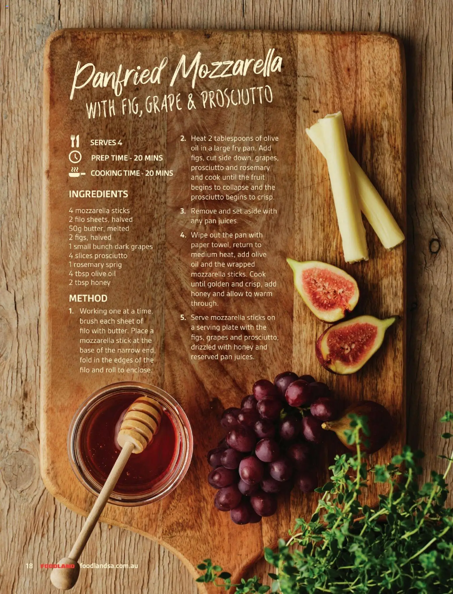 Foodland catalogue - valid from 06.03.2026 | Page: 18 | Products: Brush, Honey, Olive oil, Grapes