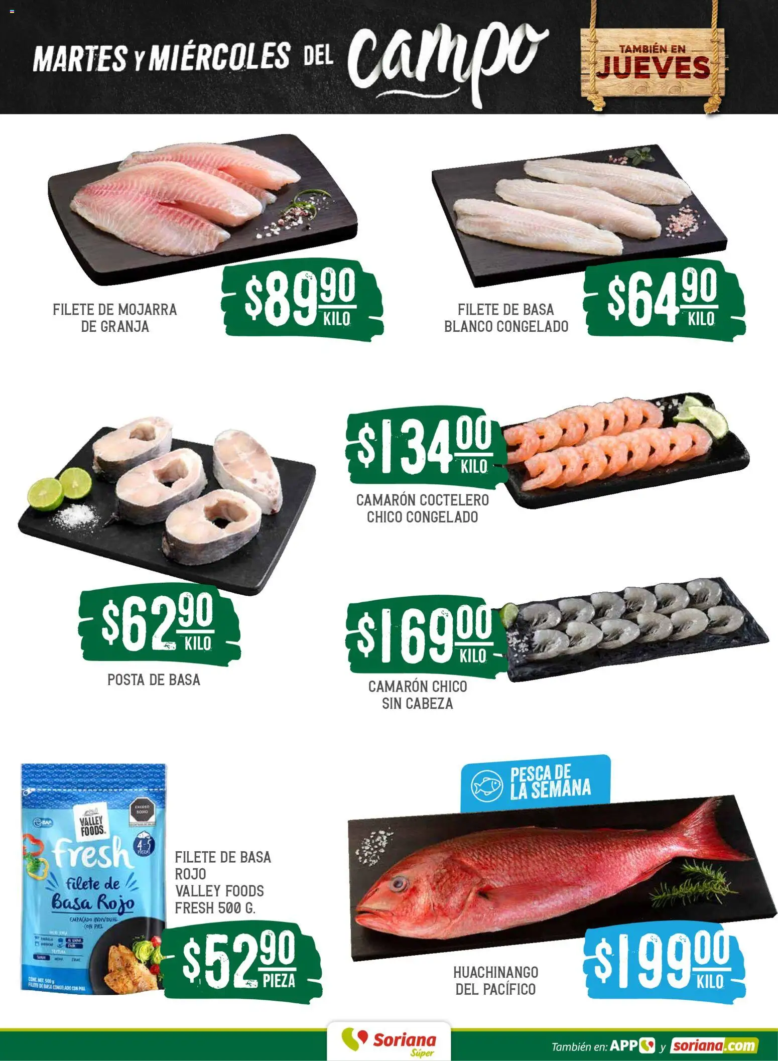 Nuevas ofertas de Soriana válidas en toda la República Mexicana desde el 19.05.2026. ¡Encuentra las mejores ofertas en Soriana Martes y Miércoles del Campo Súper: Tamaulipas (excepto Cd. Victoria y Tampico)! | Página: 5