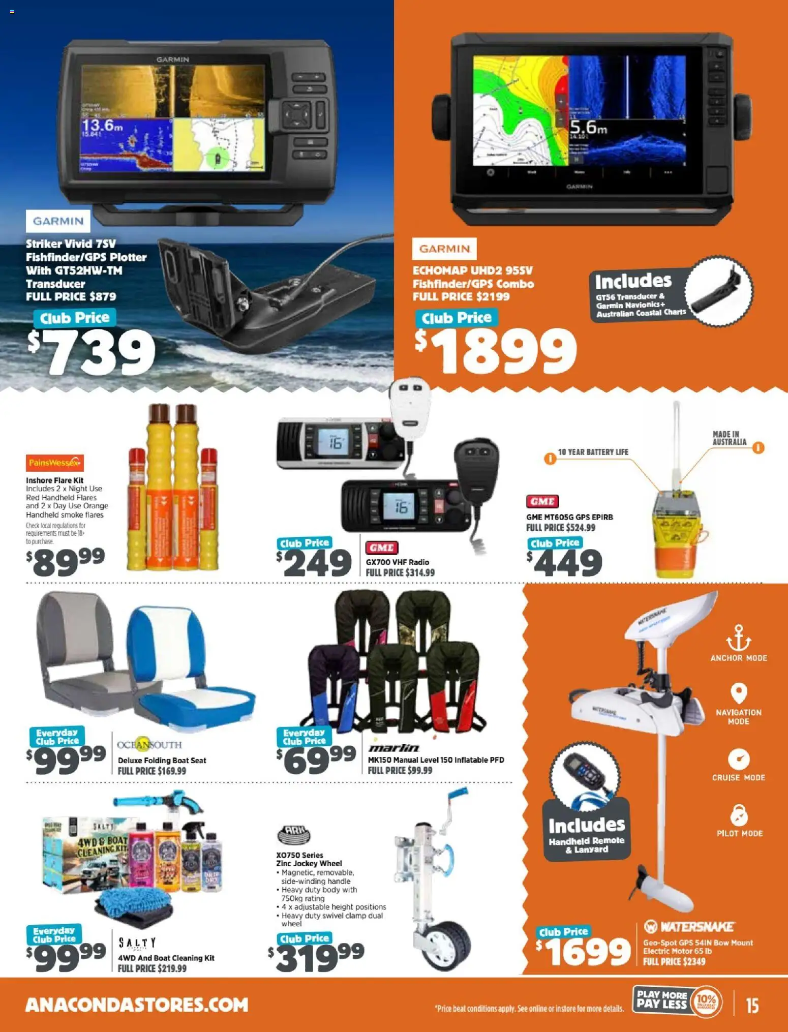 Anaconda catalogue - valid from 24/08/2026 | Page: 15 | Products: Battery, Radio, Navigation, Zinc