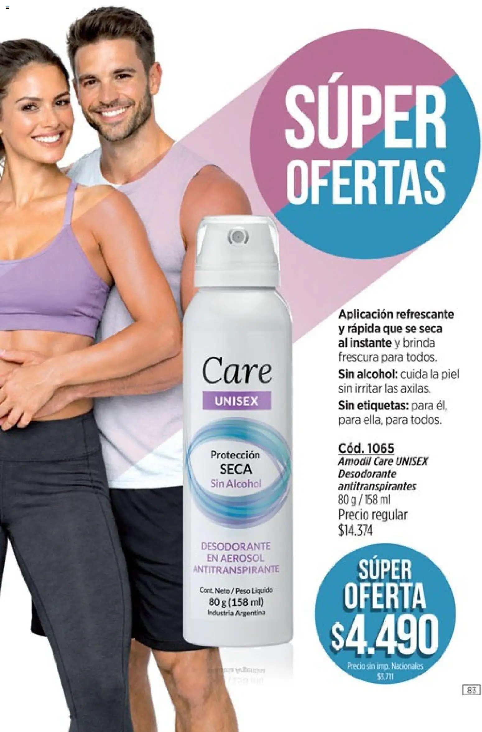 Amodil - Campaña 10 │ válido desde el 01.06.2026 | Página: 83 | Productos: Peso, Desodorante, Antitranspirante