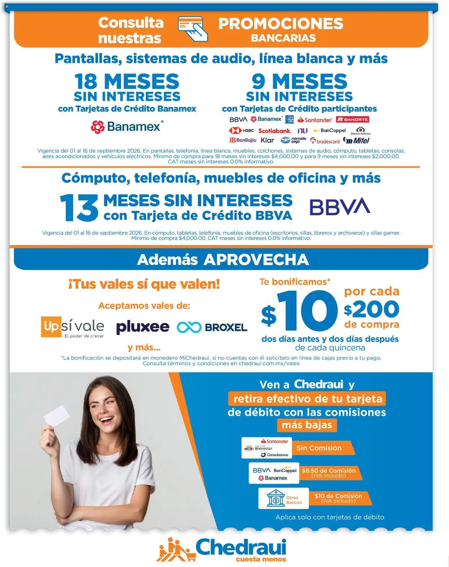 Nuevas ofertas de Chedraui válidas en toda la República Mexicana desde el 01/09/2026. ¡Encuentra las mejores ofertas en Chedraui Celebremos a México! | Página: 13