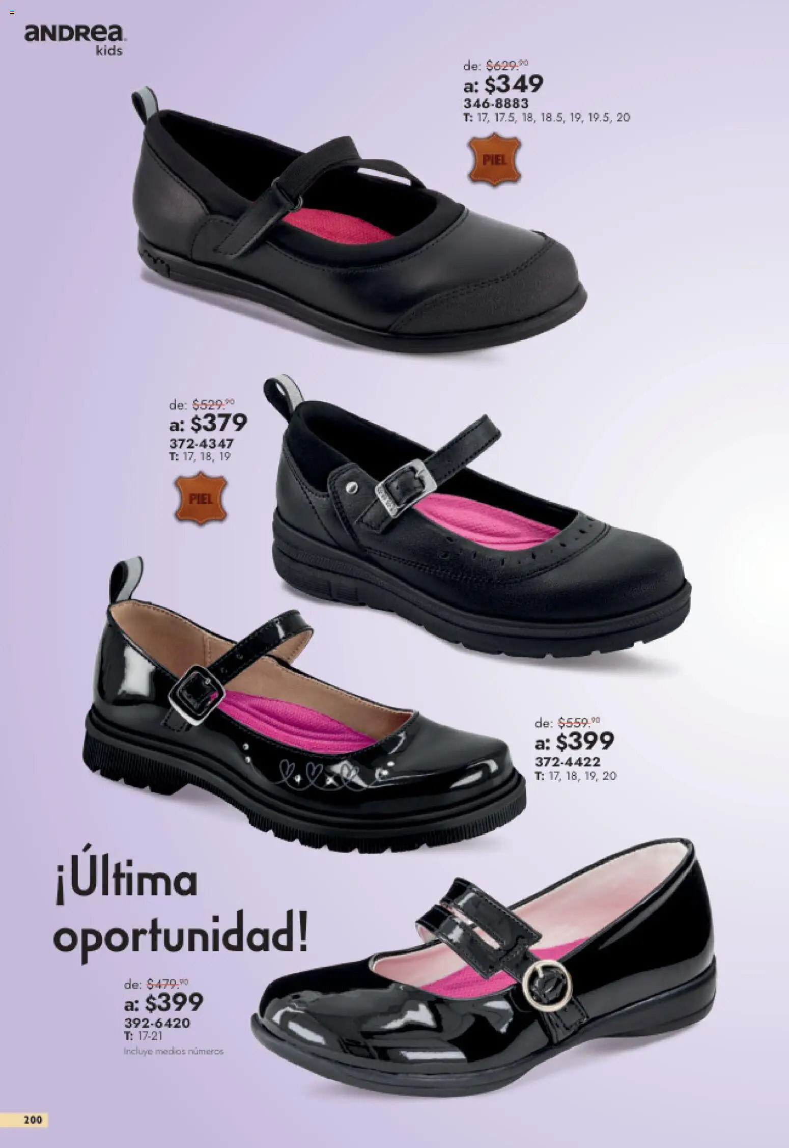 Nuevas ofertas de Andrea válidas en toda la República Mexicana desde el 26/07/2026. ¡Encuentra las mejores ofertas en Andrea catálogo Outlet! | Página: 200