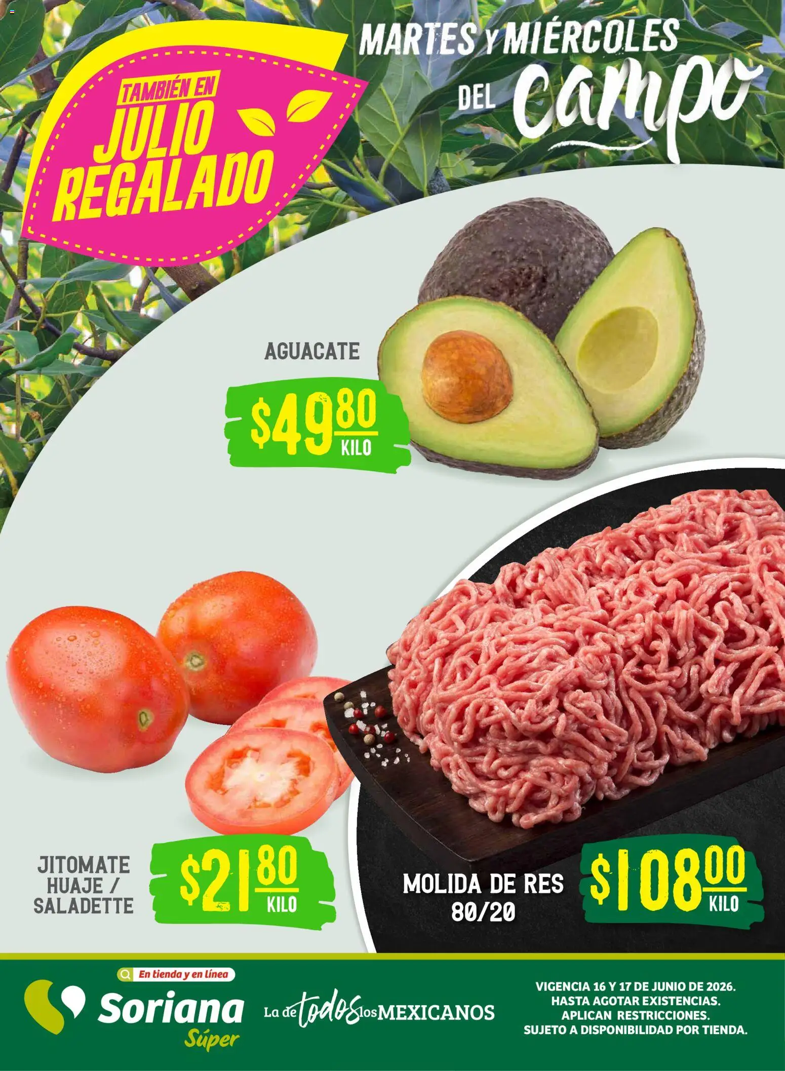 SORIANA ofertas hoy de 16/06/2026 — page 0