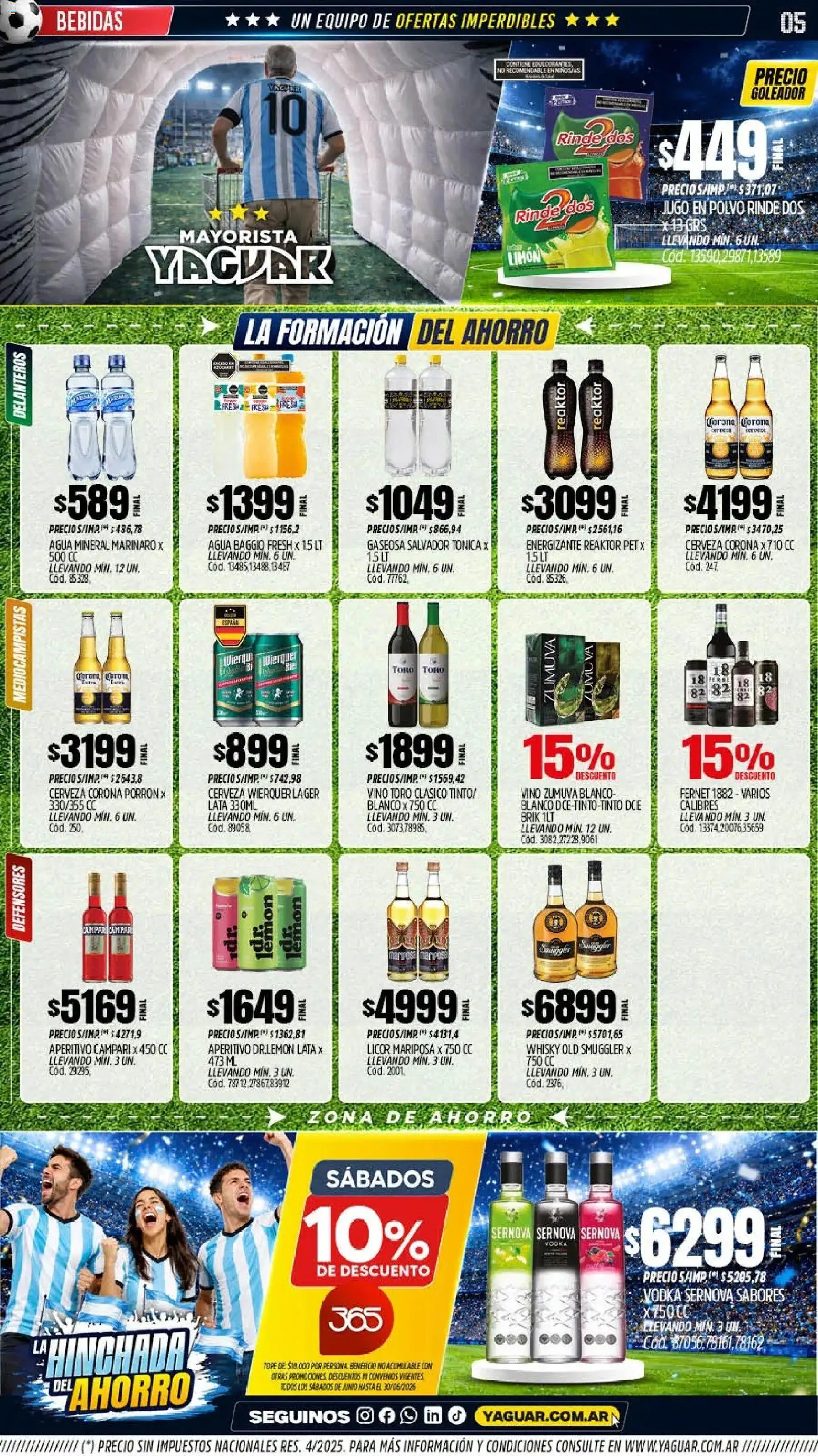 Yaguar - Oferta Semanal Salta │ válido desde el 22/06/2026 | Página: 5