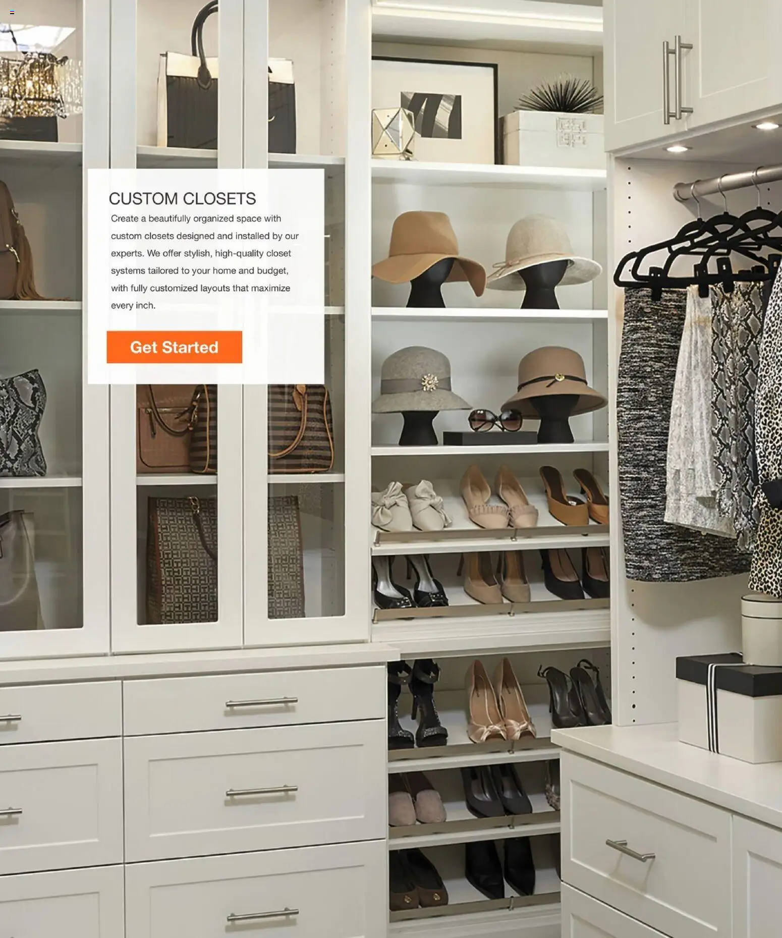 Home Depot Home Services Catalog - valid from 09/17/2026 | Page: 30 | Products: Closet