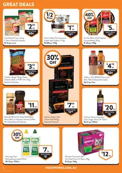Preview of Foodworks catalogue - valid from 16/09/2026 | Page: 6 | Products: Chocolate, Strawberries, Bag, Instant coffee