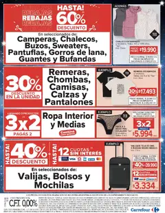 Vista previa Carrefour ofertas válido desde el 19/08/2026 | Página: 26 | Productos: Remera, Sobre, Pantalones, Guantes