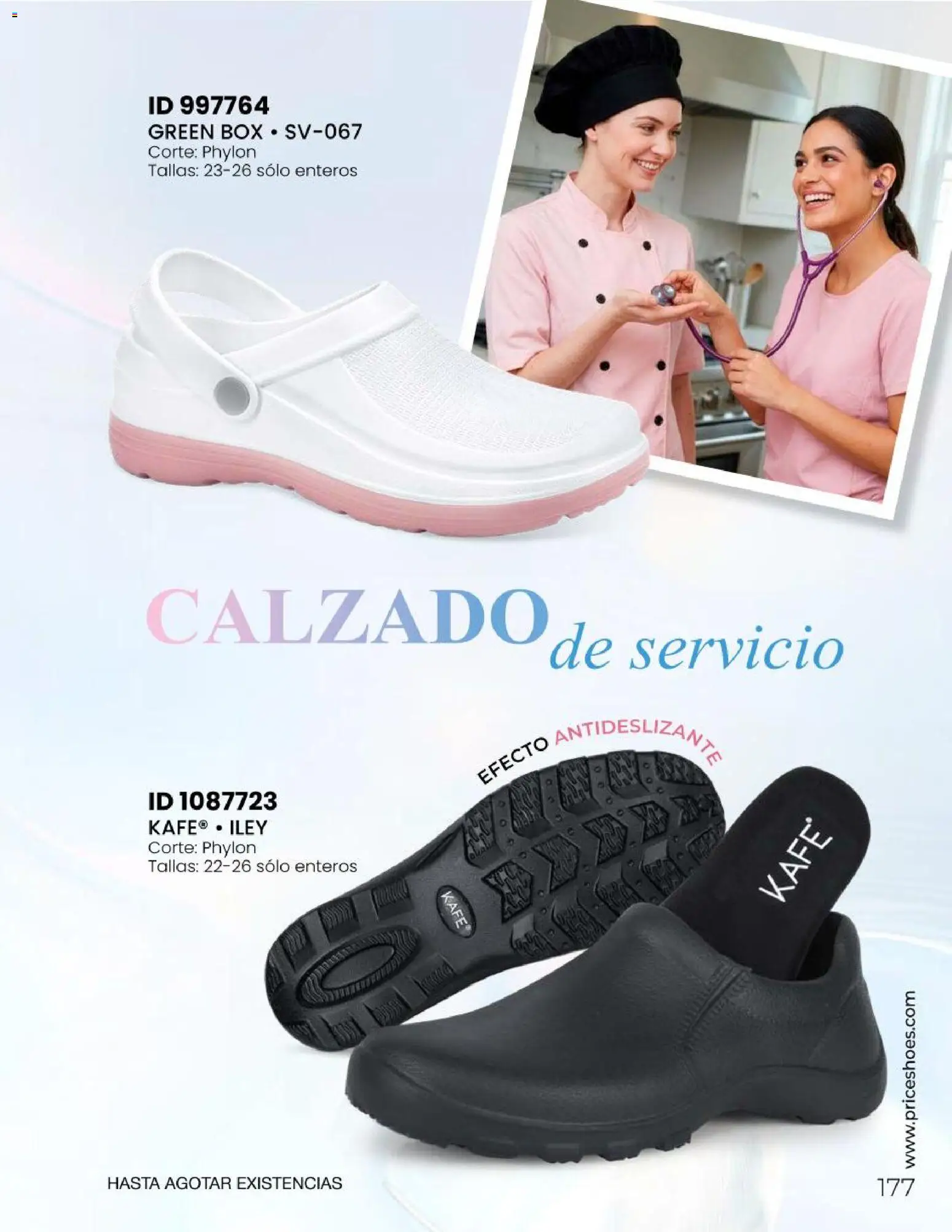 Nuevas ofertas de Price Shoes válidas en toda la República Mexicana desde el 06.05.2026. ¡Encuentra las mejores ofertas en Price Shoes catálogo Todo en uno! | Página: 177
