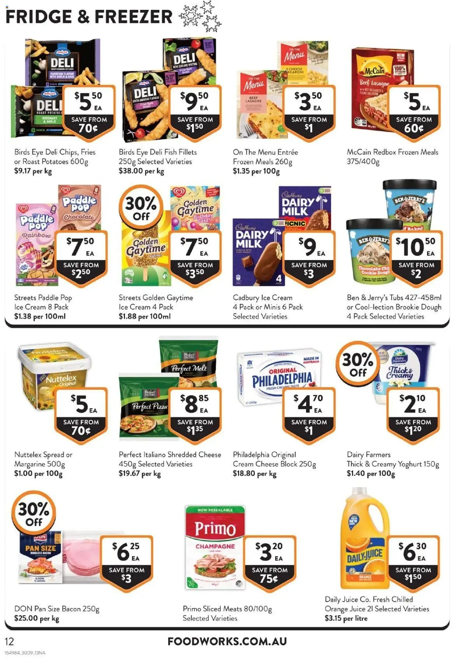 Foodworks catalogue Local NSW - 30/09/2026 > weekly / monthly specials | Page: 12 | Products: Milk, Yoghurt, Beef, Potatoes