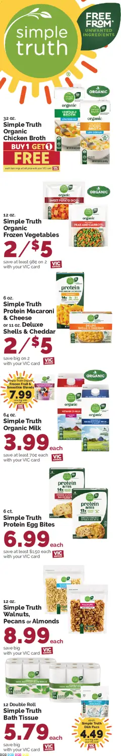 Preview of Harris Teeter weekly ads valid from 07/15/2026 | Page: 3 | Products: Vitamin, Spinach, Milk, Cheese
