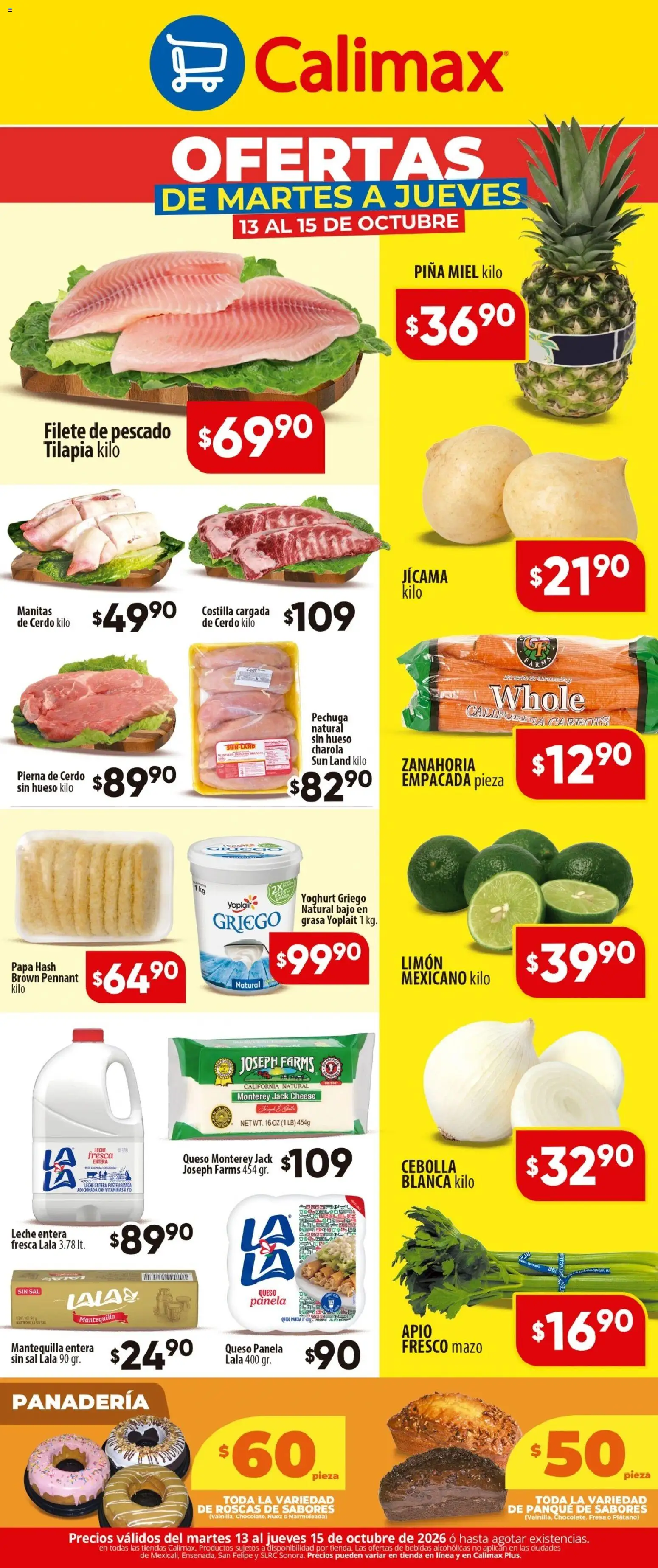 Nuevas ofertas de Calimax válidas en toda la República Mexicana desde el 13/10/2026. ¡Encuentra las mejores ofertas en Calimax - Ofertas Martes y Jueves! | Página: 2