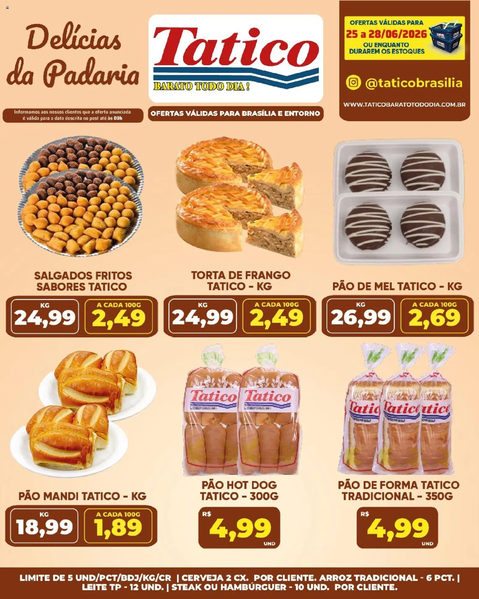 Tatico Folheto - válido de 29/06/2026 | Página: 53 | Produtos: Leite, Pão, Cerveja, Mel