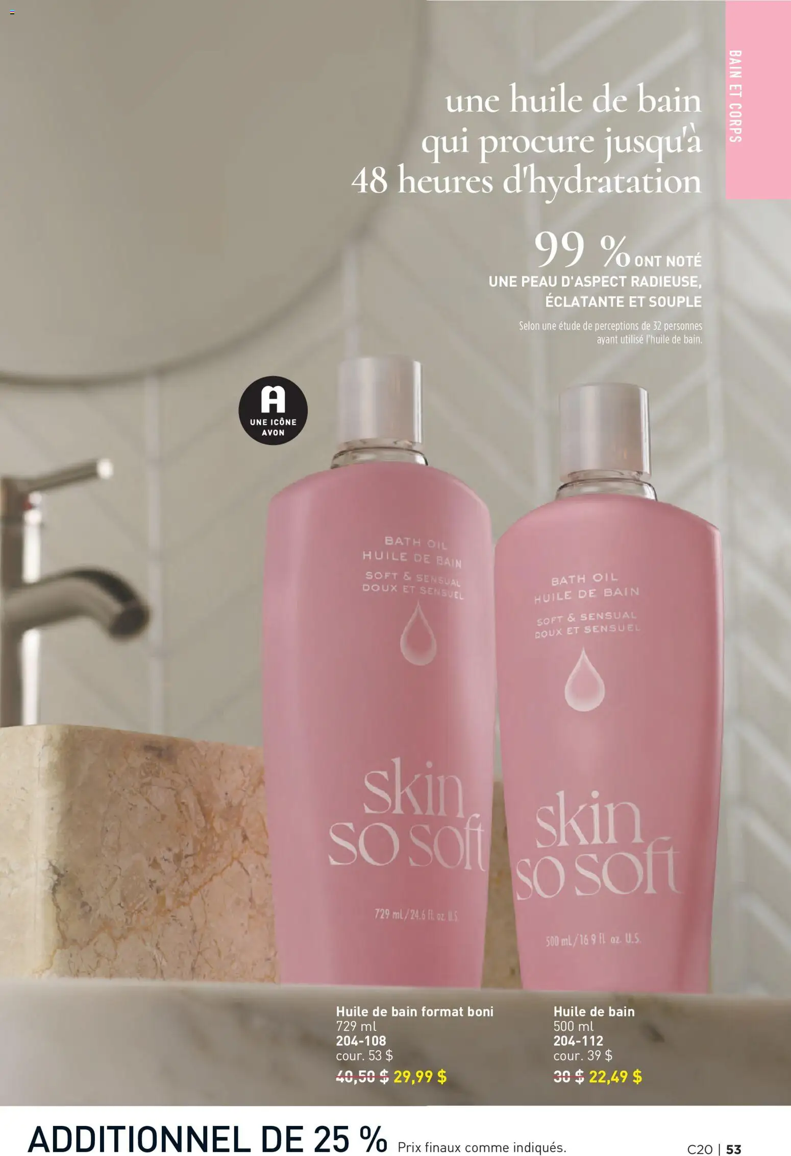 Avon flyer valid from Sep 23, 2026 | Page: 53 | Products: Bath, Oil