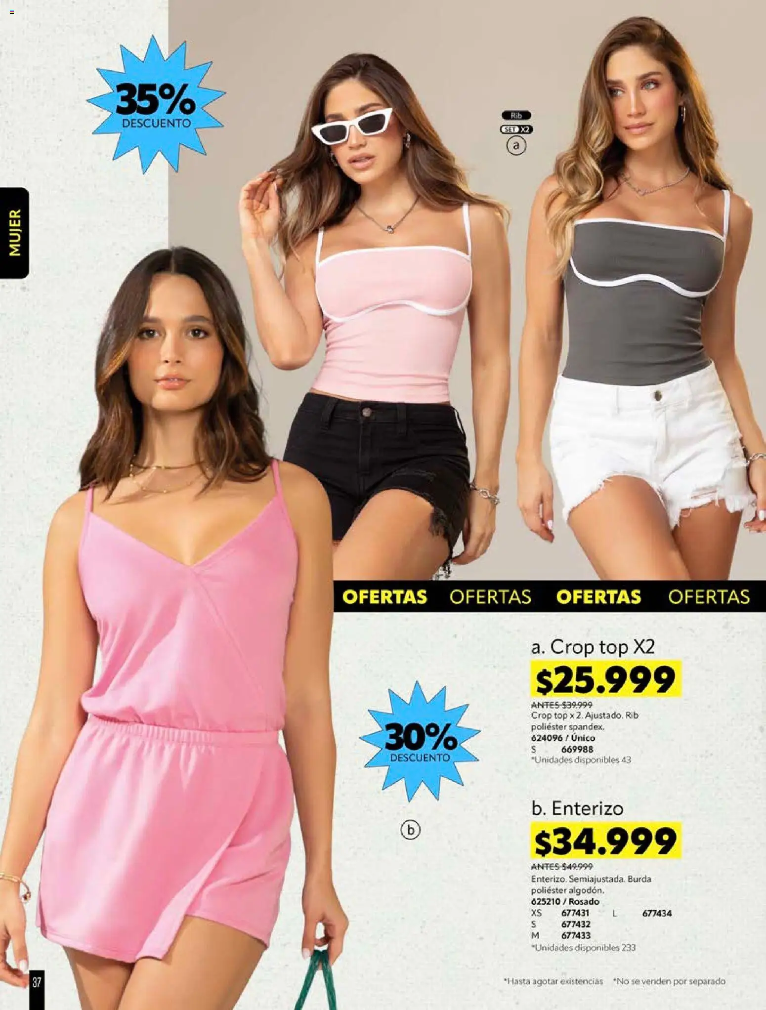 Pacifika revista - valida desde el 12/07/2026 | Página: 202 | Productos: Top, Enterizo