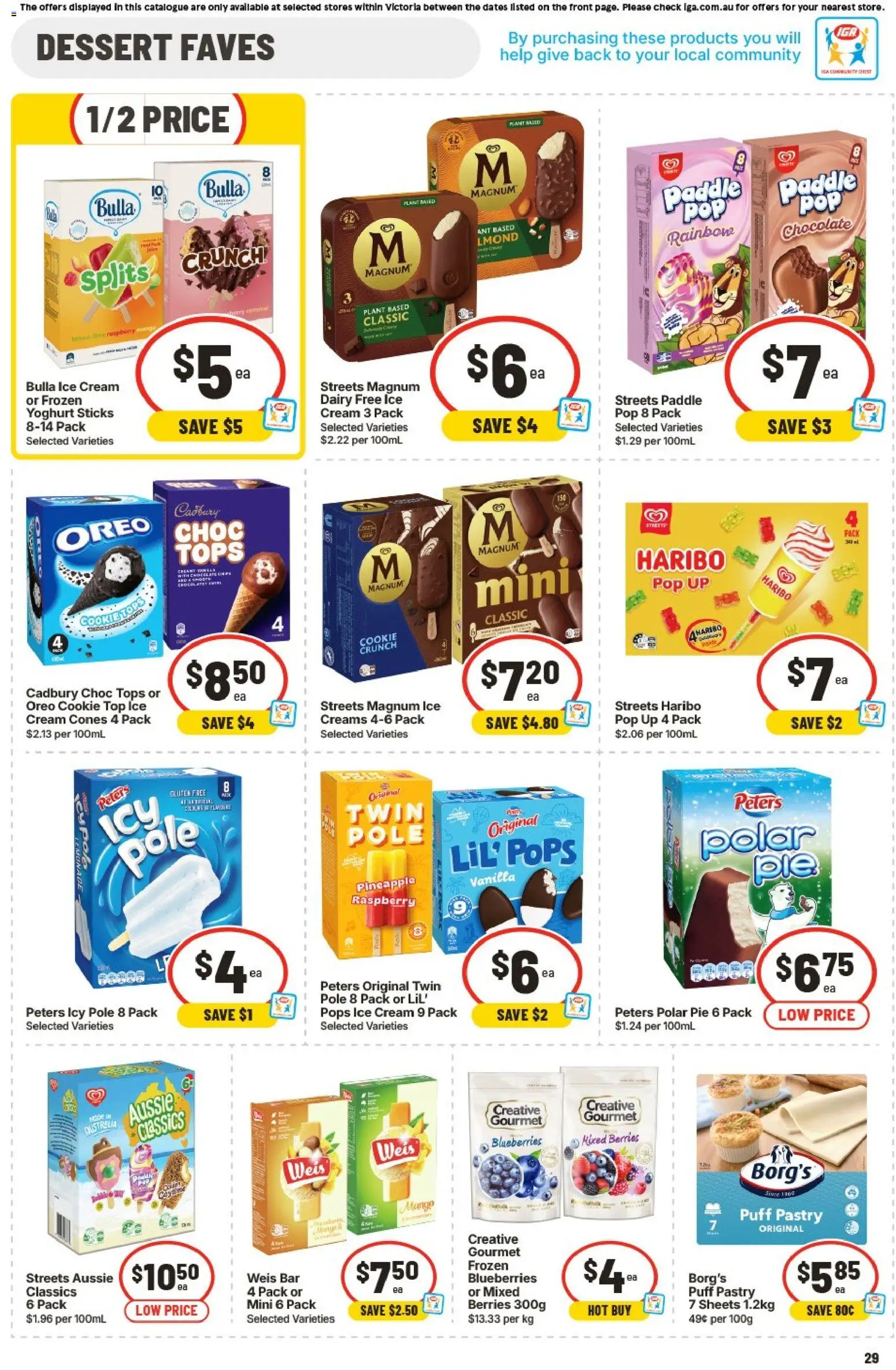 IGA catalogue - valid from 19/08/2026 | Page: 27 | Products: Yoghurt, Terry, Mango, Vanilla