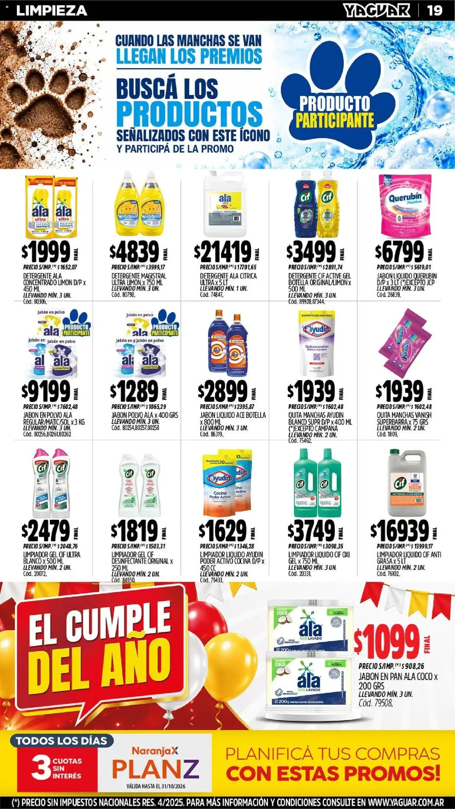 Yaguar - Oferta semanal Buenos Aires │ válido desde el 12/10/2026 | Página: 21