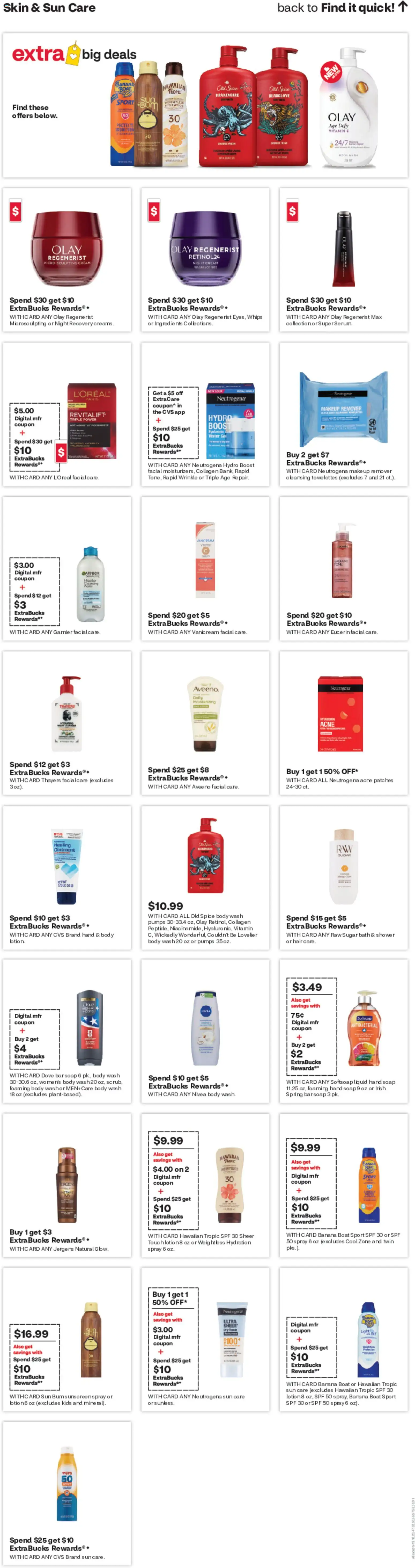 CVS Pharmacy Weekly Ad - FL - valid from 24.05.2026 | Page: 12 | Products: Vitamin, Healing Ointment, Cream, Sugar