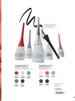 Avon folheto - Campanha 10 - Pré-Visualização do folheto da loja Avon, válido de 22/06/2026 | Página: 79 | Produtos: Delineador