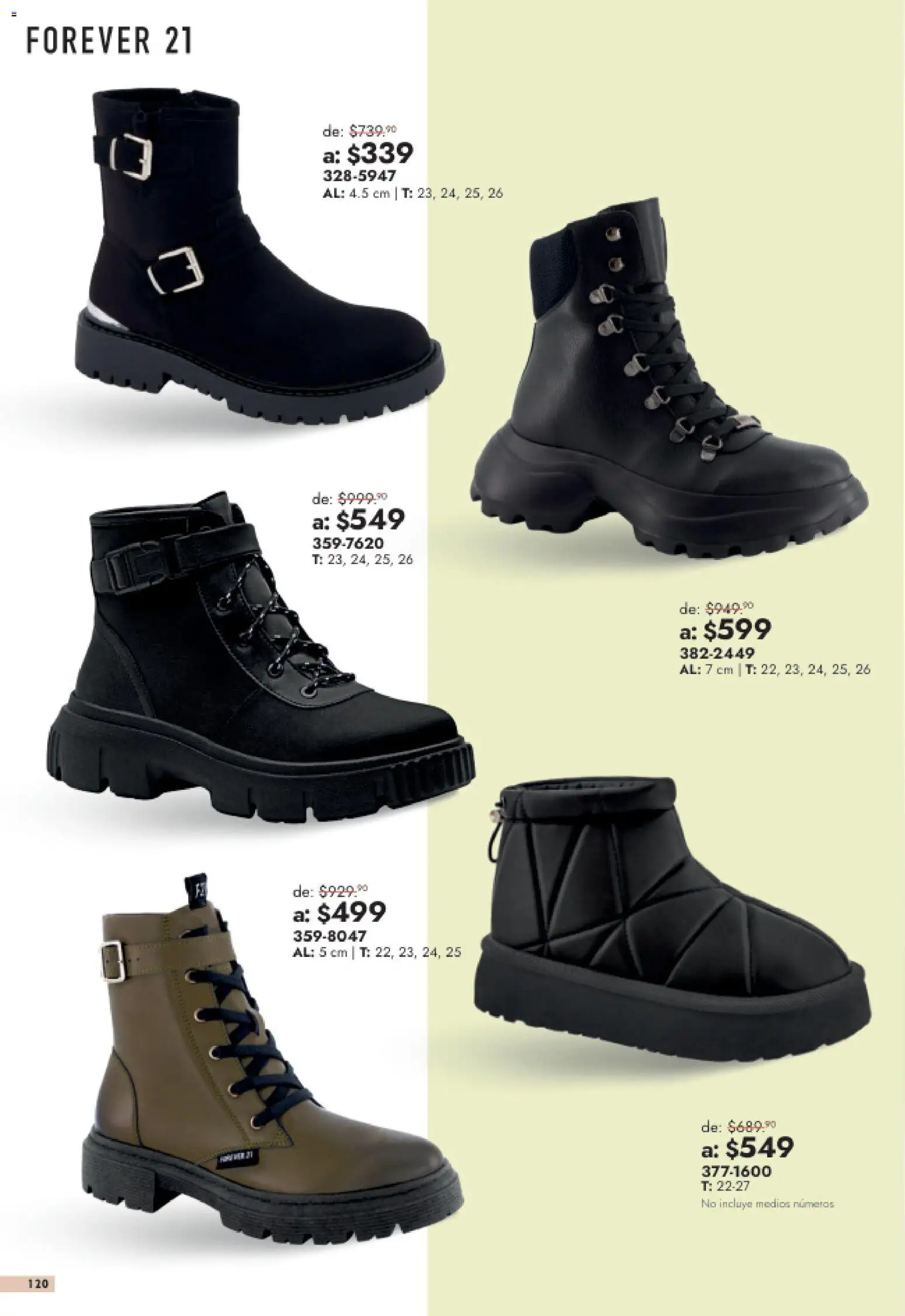 Nuevas ofertas de Andrea válidas en toda la República Mexicana desde el 26/07/2026. ¡Encuentra las mejores ofertas en Andrea catálogo Outlet! | Página: 120