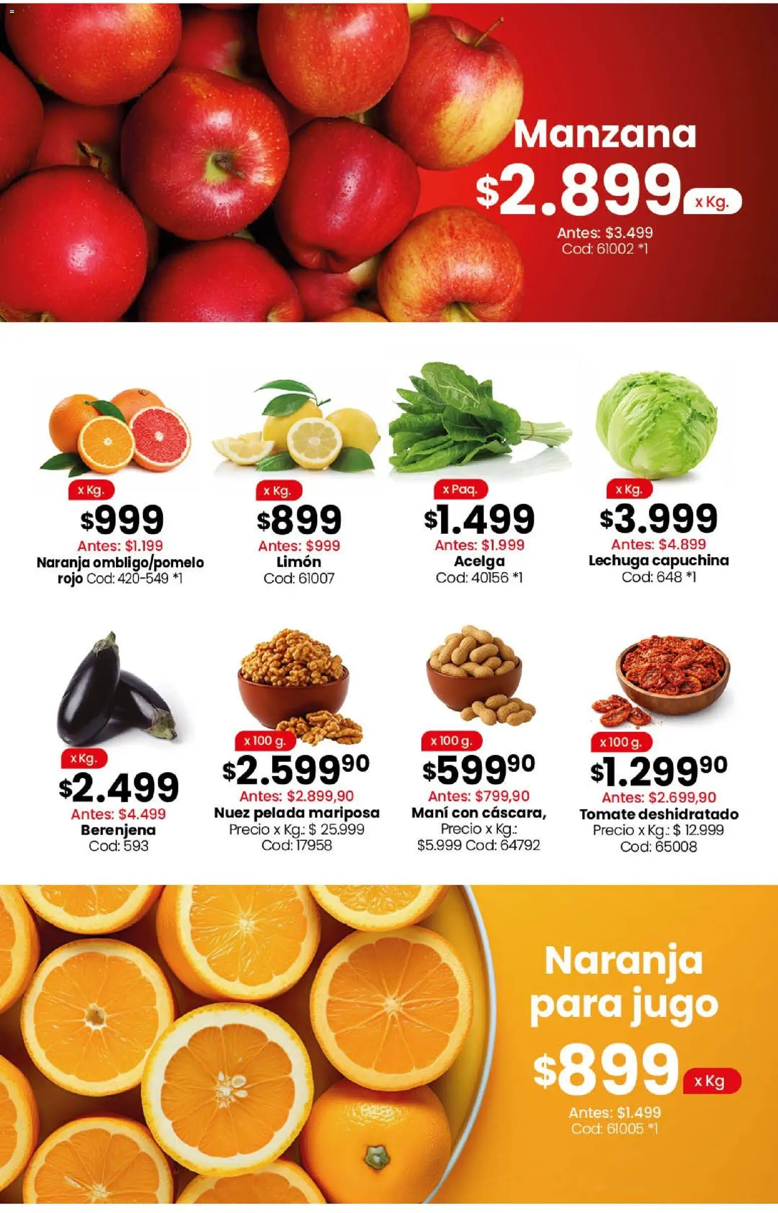 Coto - Ofertas │ válido desde el 17/08/2026 | Página: 3 | Productos: Tomate, Limón, Lechuga, Jugo