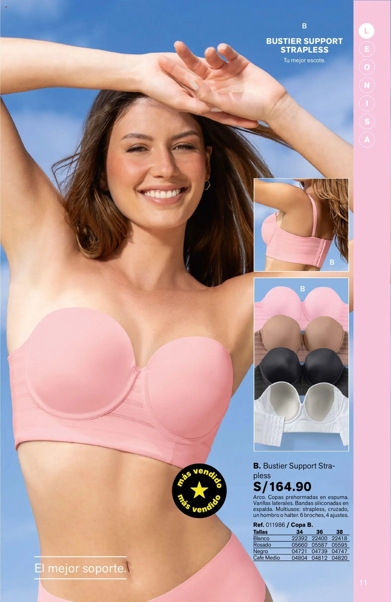 Catálogo Leonisa válido desde 04/08/2026 | Página: 11 | Productos: Café