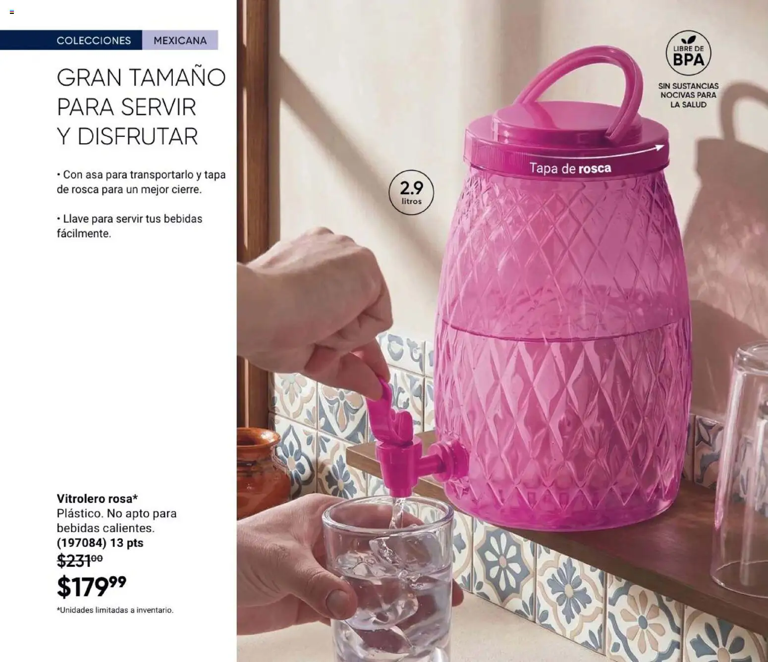 Nuevas ofertas de AVON válidas en toda la República Mexicana desde el 21/08/2026. ¡Encuentra las mejores ofertas en AVON Casa & Estilo 13 2026! | Página: 22 | Productos: Llave
