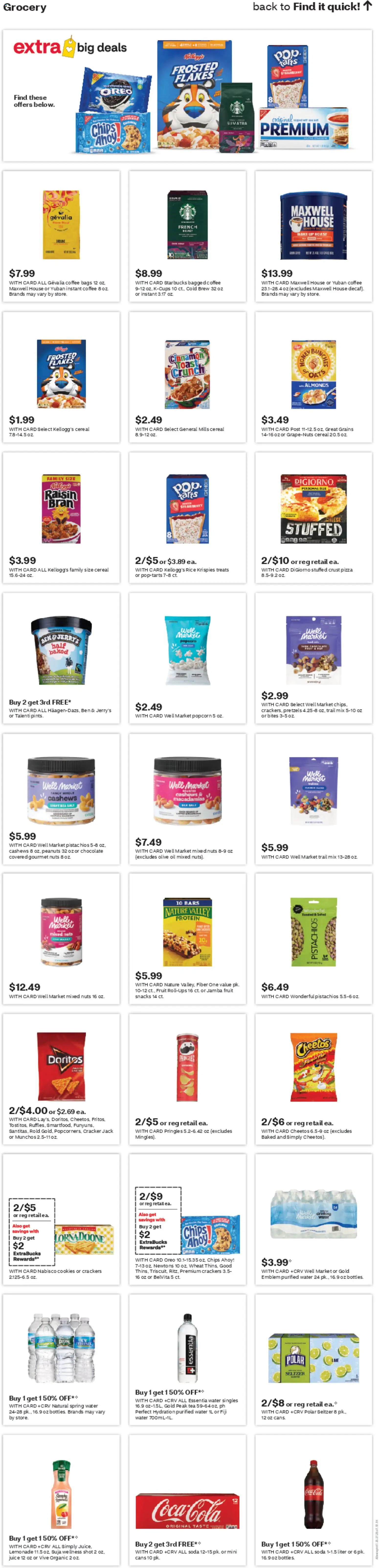 CVS Pharmacy Weekly Ad - WV - valid from 15.03.2026 | Page: 17 | Products: Oil, Coffee, Pizza, Juice