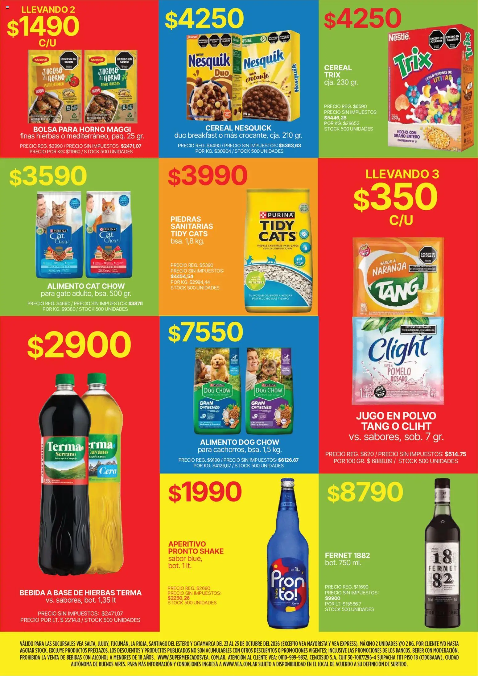 Vea - Fin de semana de ahorro | NOA │ válido desde el 23/10/2026 | Página: 8