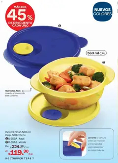 Vista previa de Tupperware catálogo, nuevo folleto de la tienda, válido en México a partir del 15.06.2026 | Página: 50 | Productos: Microondas, Tupper, Válvula