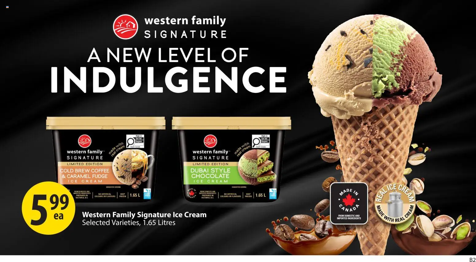 Save on foods flyer valid from 14.05.2026 | Page: 24 | Products: Cream, Ice cream, Coffee, Chocolate