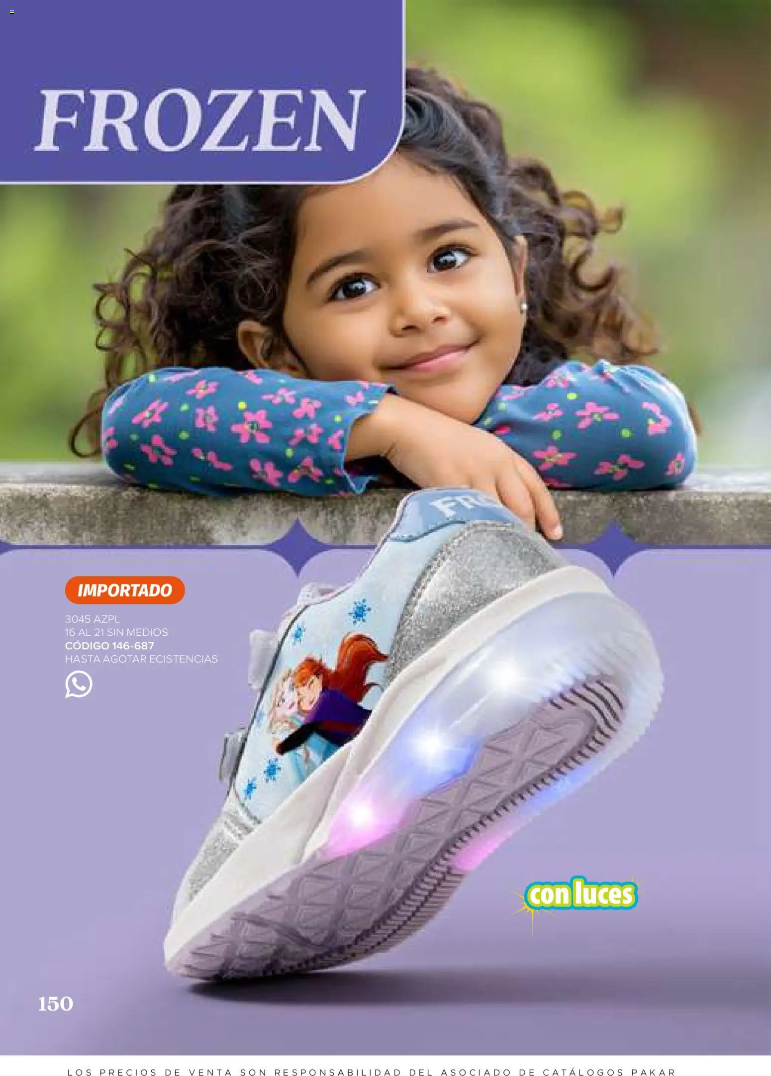 Nuevas ofertas de SC Pakar válidas en toda la República Mexicana desde el 31/07/2026. ¡Encuentra las mejores ofertas en SC Pakar catálogo Niña! | Página: 150