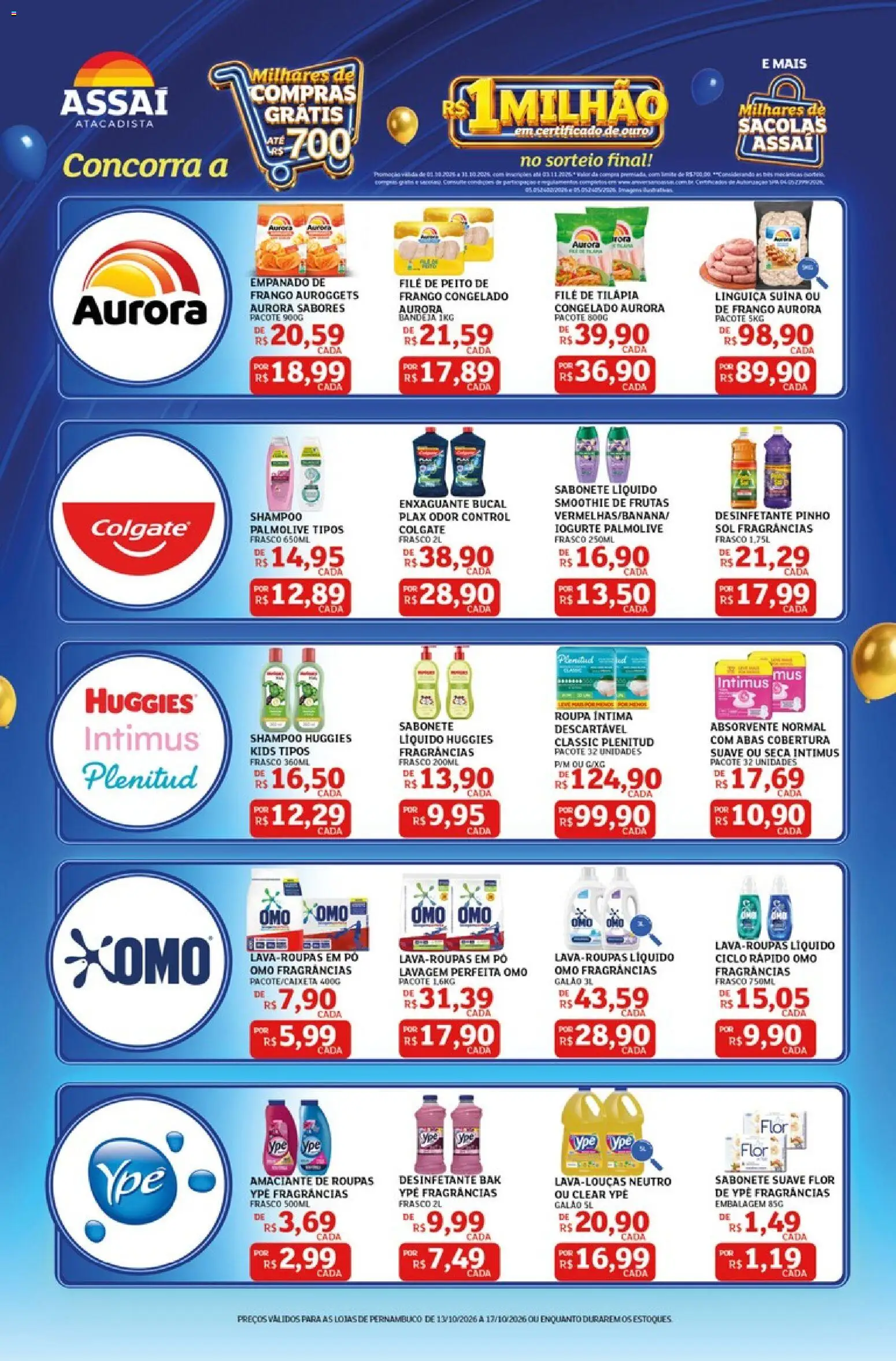Assaí Atacadista Folheto - válido de 13/10/2026 | Página: 2