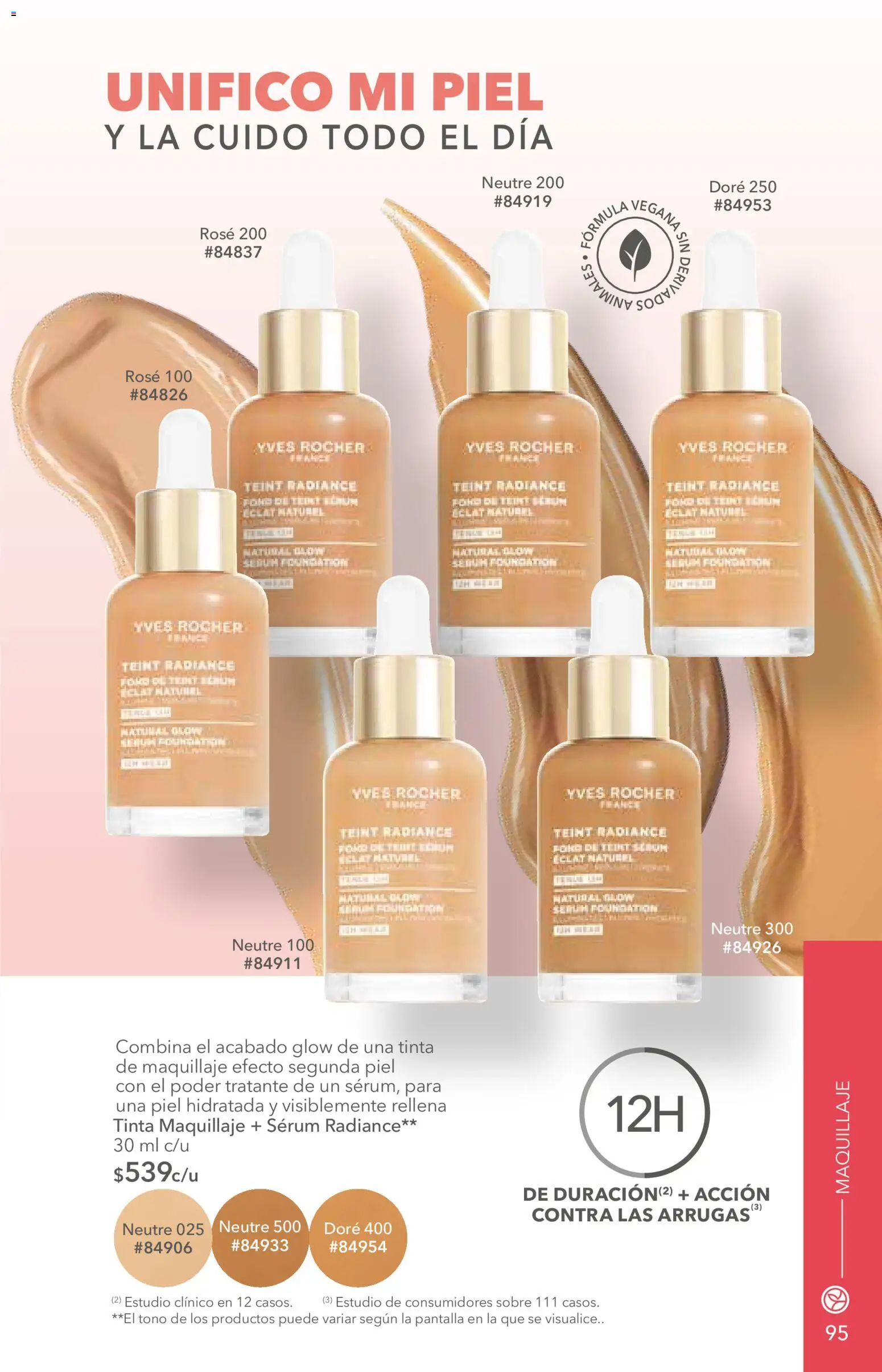 Nuevas ofertas de Yves Rocher válidas en toda la República Mexicana desde el 25/08/2026. ¡Encuentra las mejores ofertas en Yves Rocher campaña 12 2026! | Página: 97 | Productos: Serum, Maquillaje, Sobre