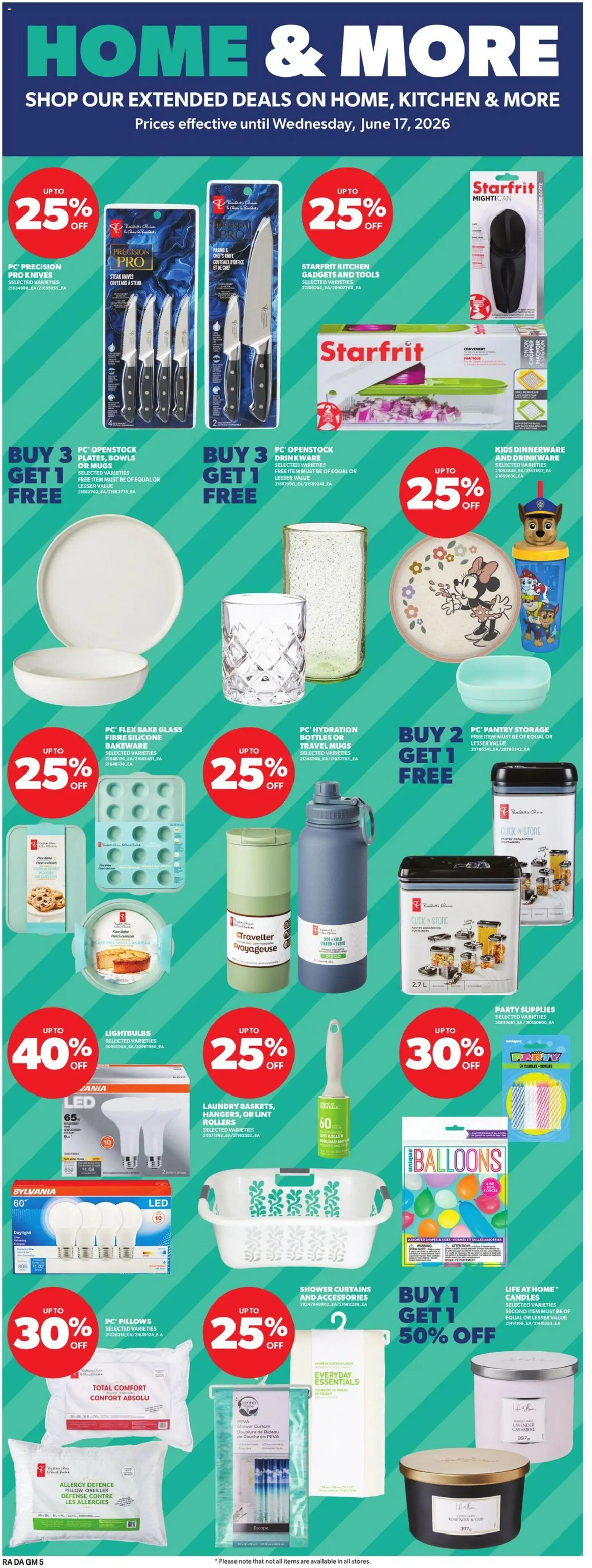 Atlantic Superstore flyer valid from 28.05.2026 | Page: 26 | Products: PC, Pillow, Shower