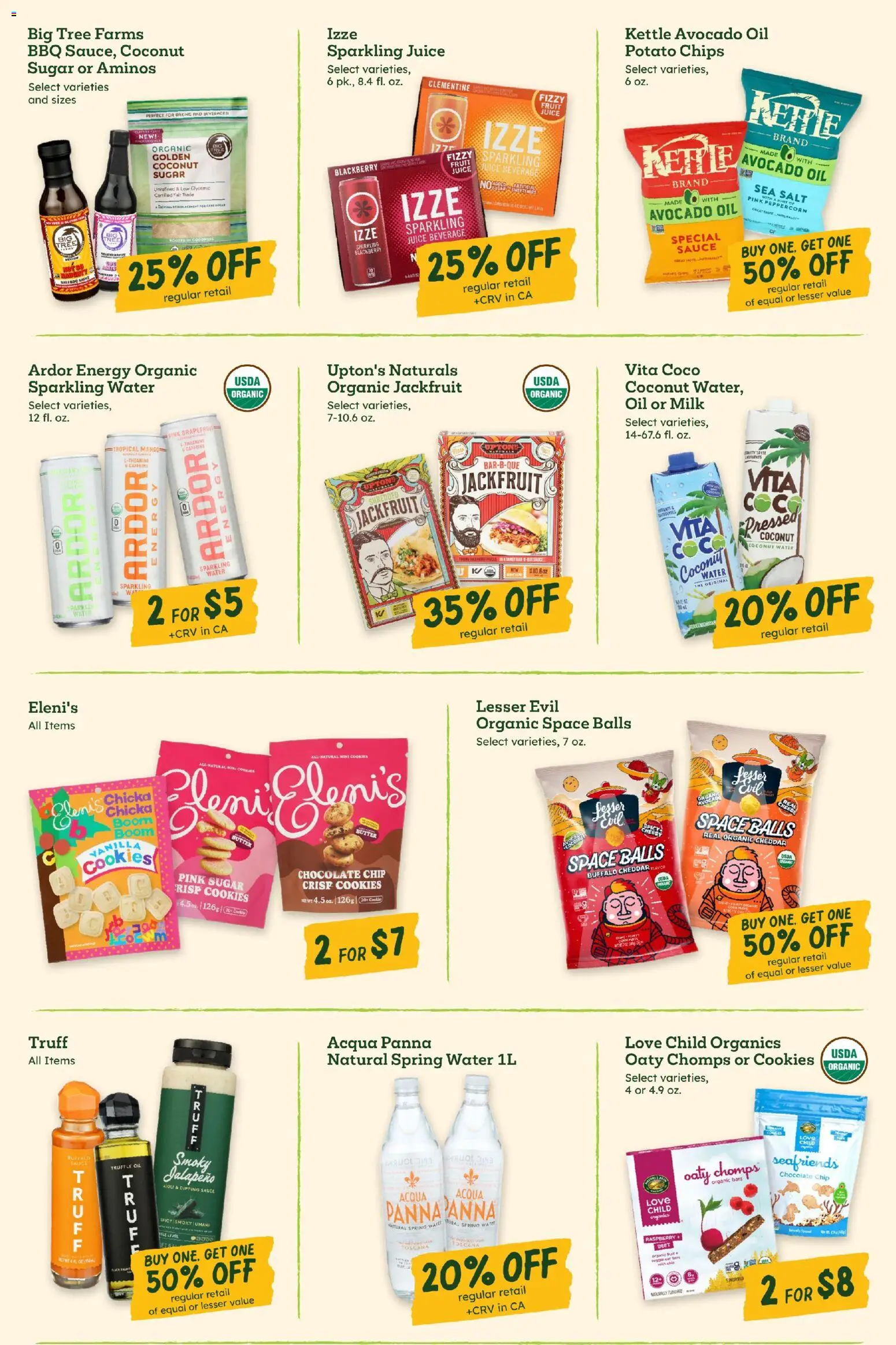 Sprouts Monthly Ad - valid from 06/24/2026 | Page: 9 | Products: Chips, Grapefruit, Salt, Kettle